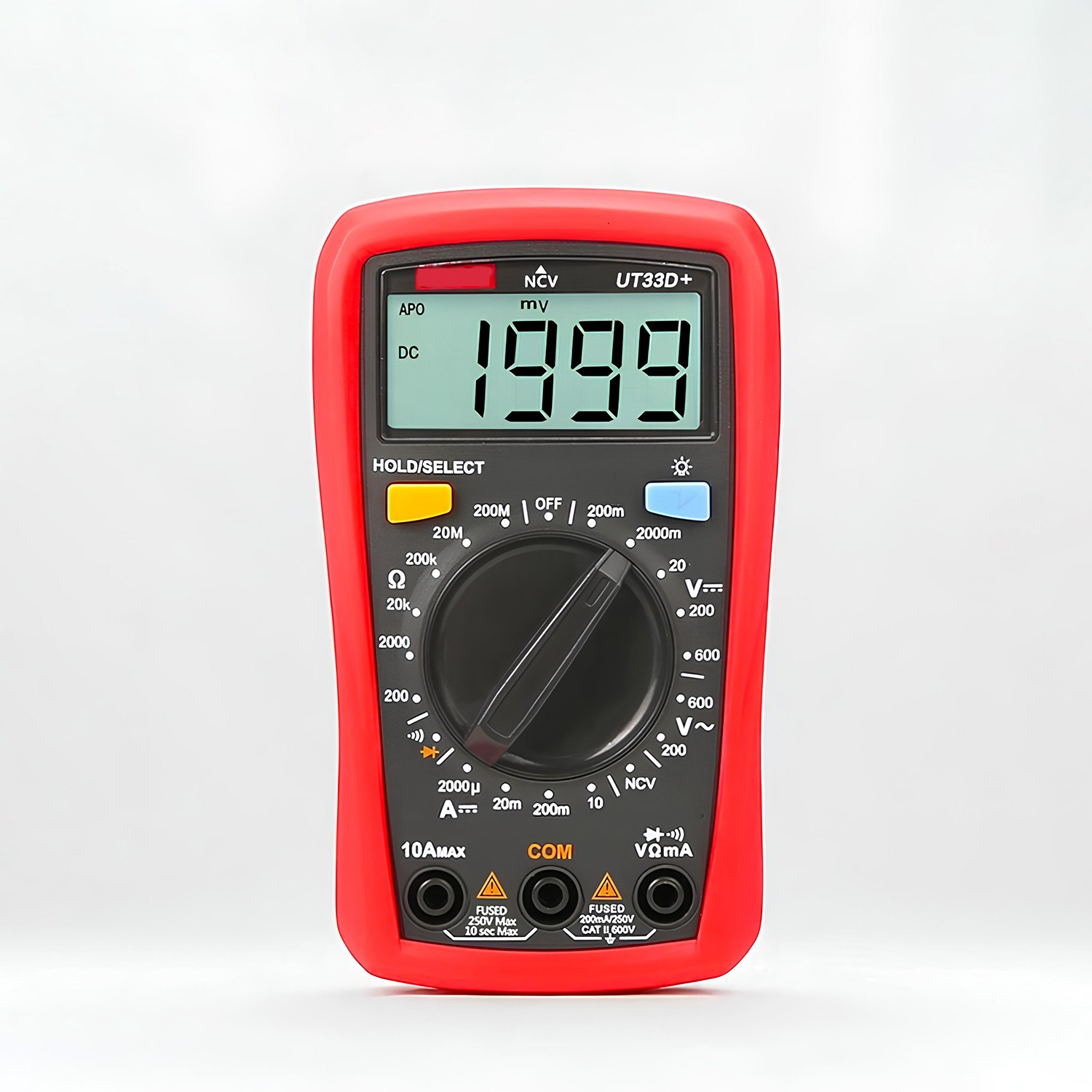 Palm Size Avuç İçi Dijital Multimetre Elektrik Ölçü Cihazı Aleti Ampermetre Direnç Akım Voltaj Ölçer