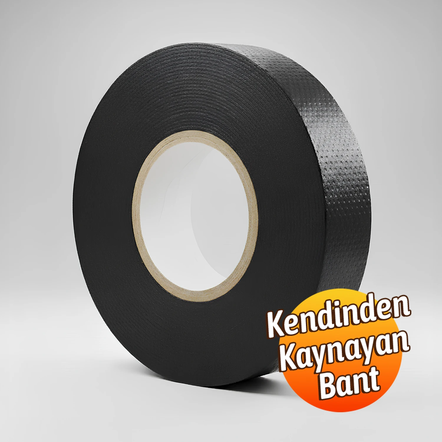 Siyah Kendinden Kaynayan Silikon Soğuk Sarma Eriyen Bant 19mm x 5m Tekli Hava Su Elektrik İzolasyonu