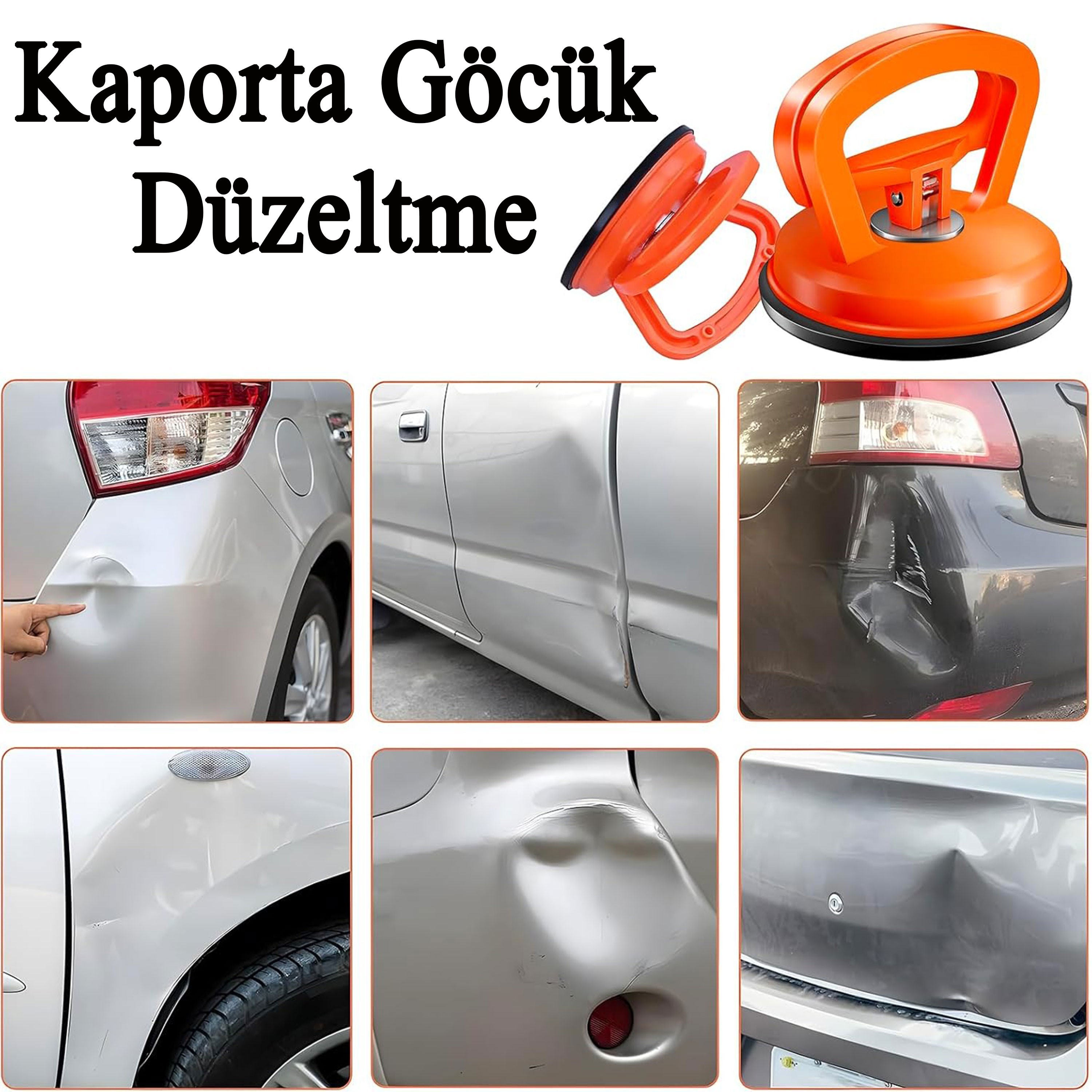 Vantuz Cam Vantuzu Vakumlu Cam Fayans Ahşap Tutucu Taşıma Araba Kaporta Göcük Çektirme Plastik Tekli