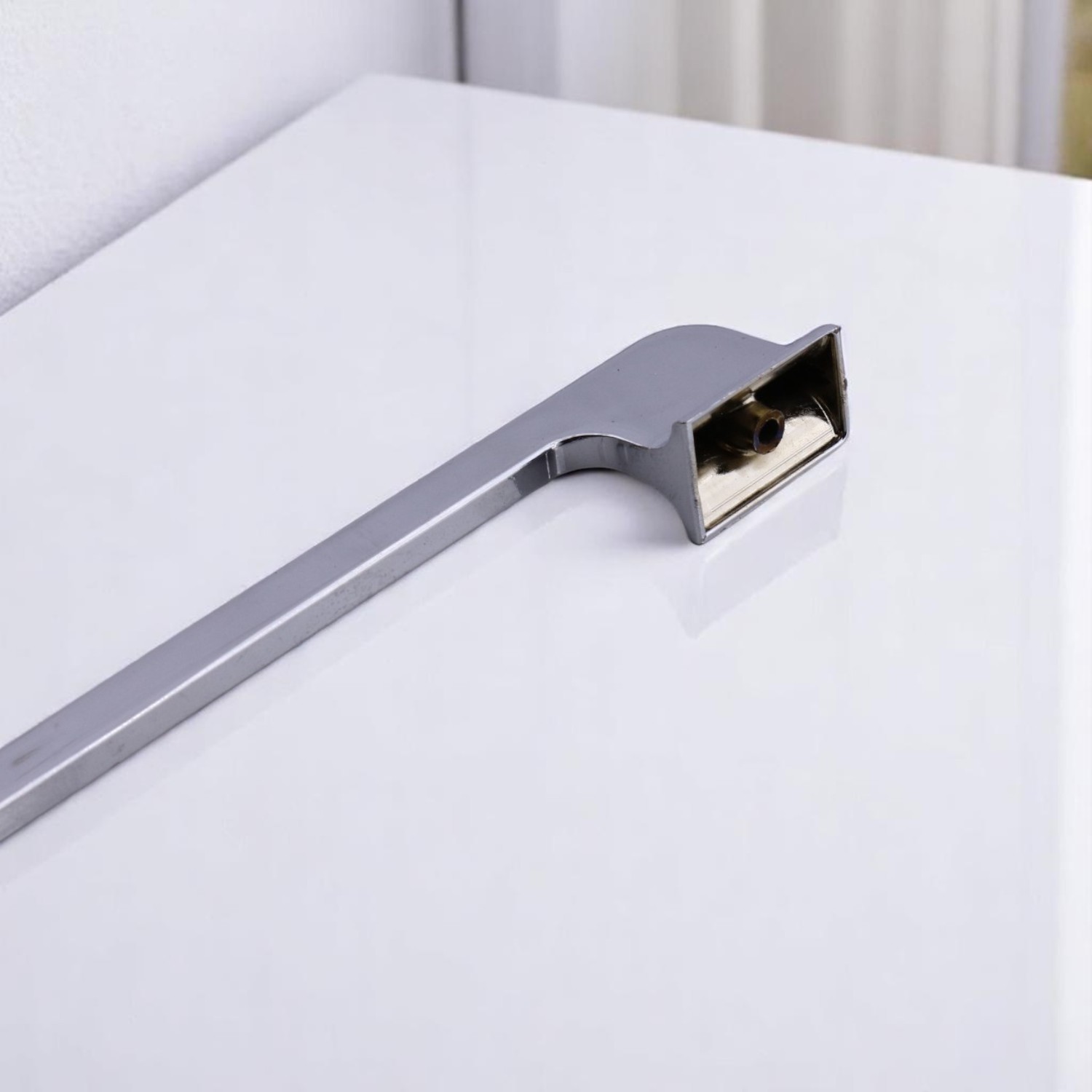 Afra (160 mm - 16 cm) Krom Metal Mobilya Mutfak Çekmece Dolap Dolabı Kapak Kulbu Kulpu Kulpları