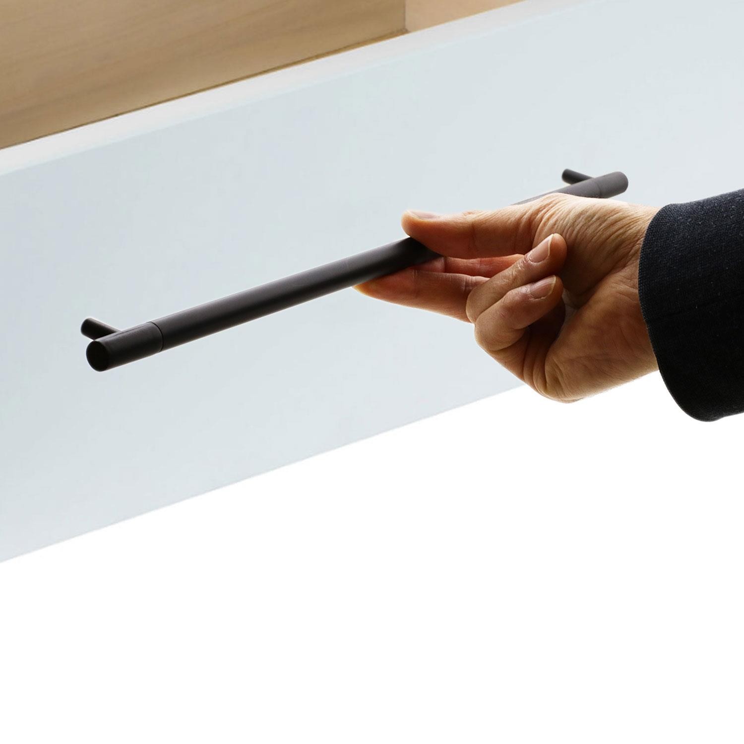 Hitit 10'lu 288 mm Çekmece Dolap Dolabı Kapak Kulpu Kulpları Kulbu Metal Kulp Mobilya Mutfak Banyo