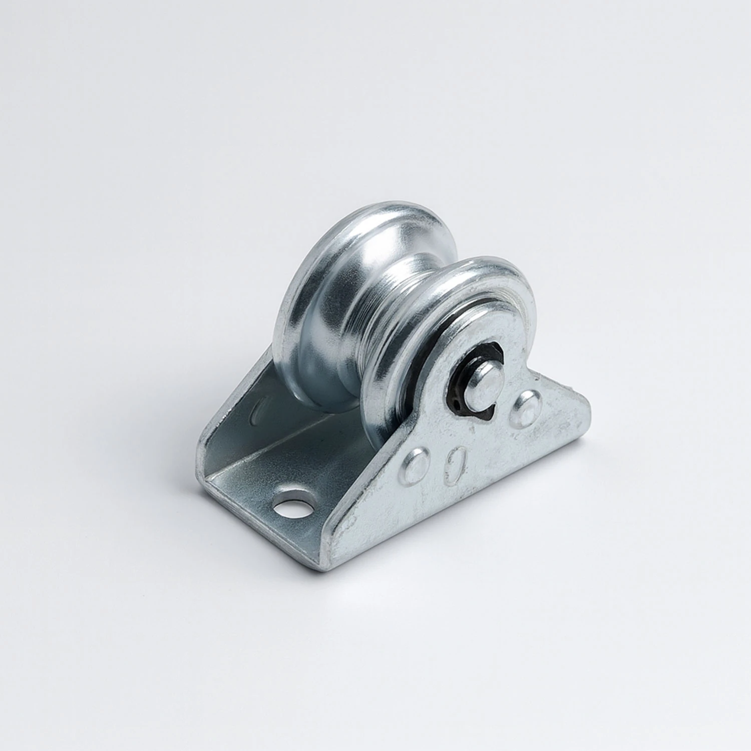 Muhafazalı Metal Ray Makara 30 mm Sürgülü Kapı Raylı Sistem Dayanıklı Galvanizli Tekerlek Mekanizma