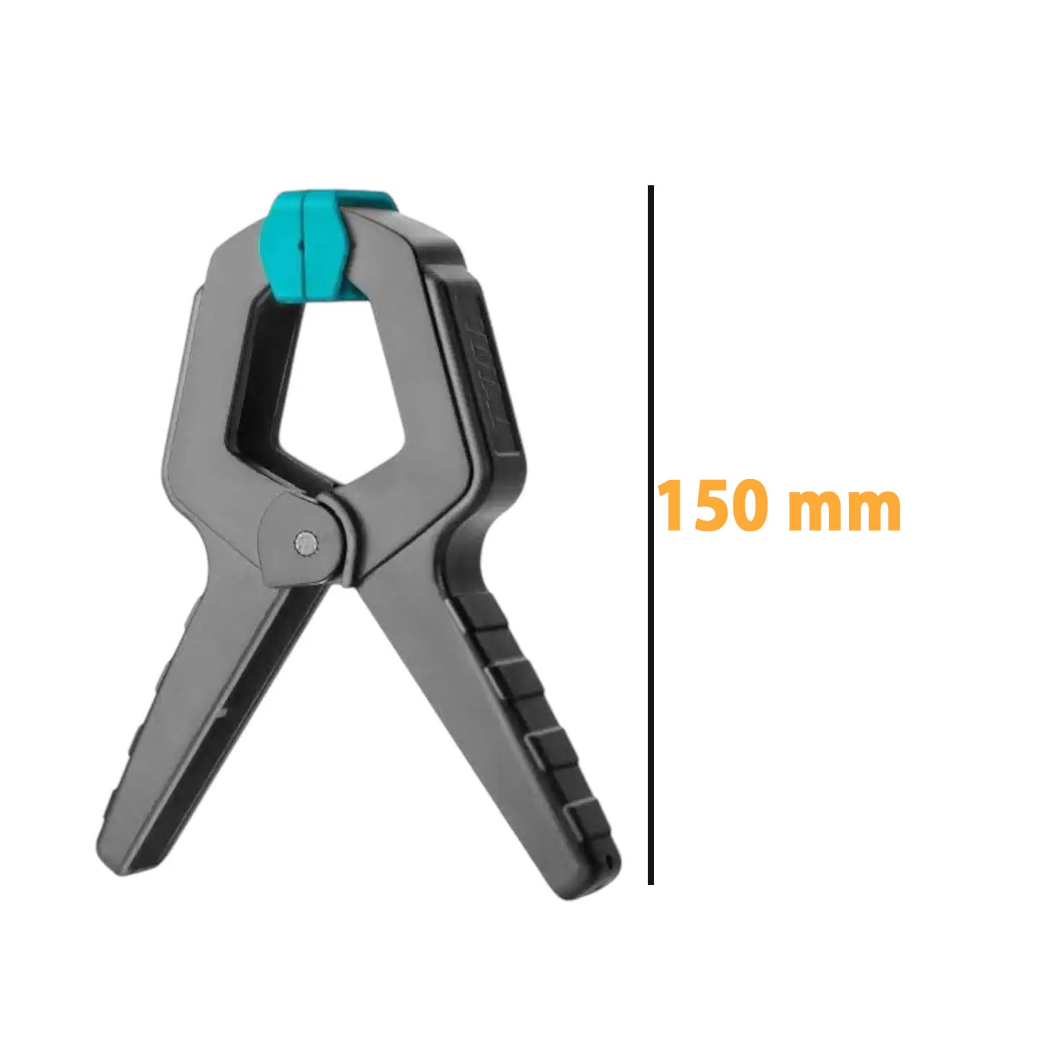 Ergonomik Plastik Tutacaklı Yaylı Kıskaç İşkence 150MM Marangoz ve Atölye Pratik Kullanım