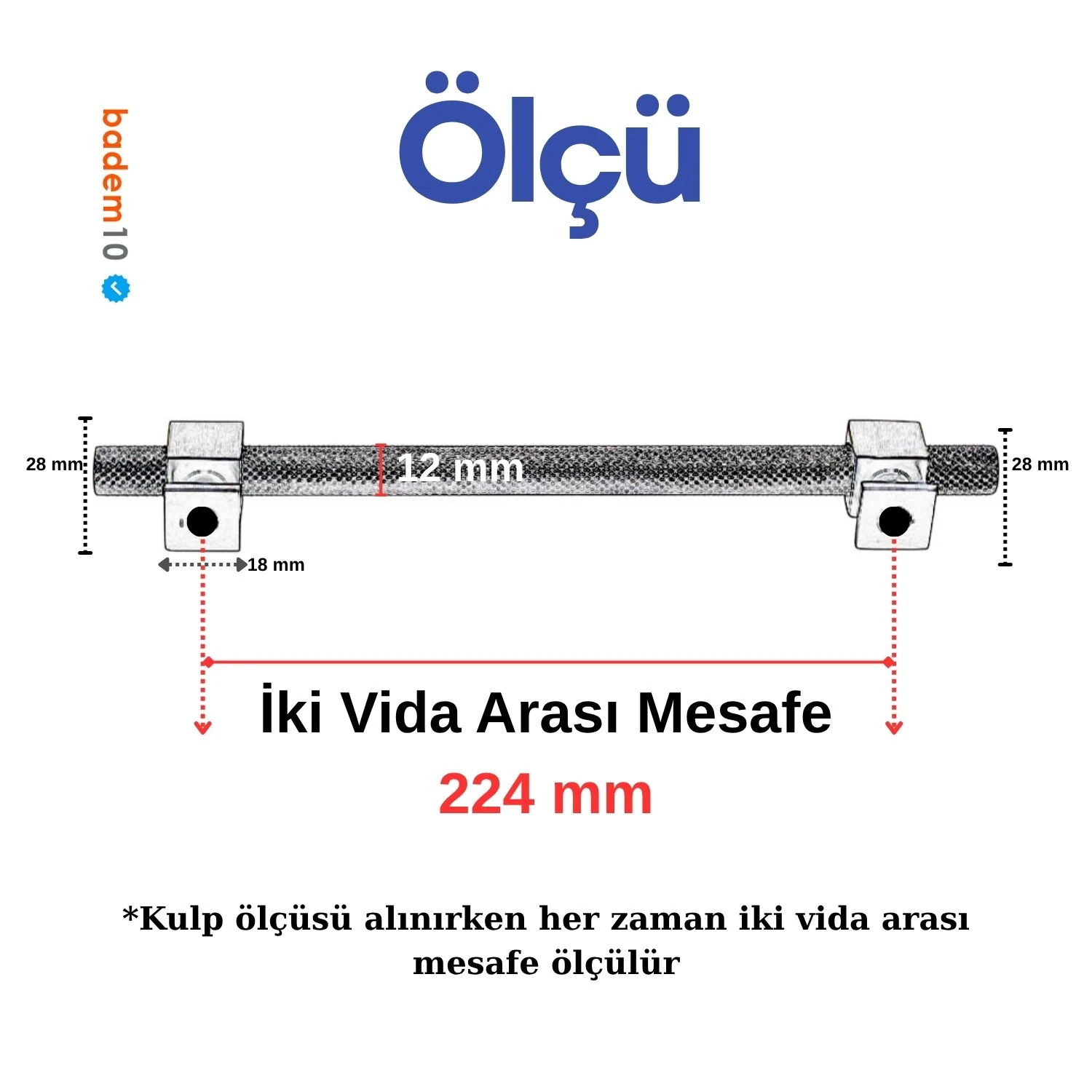 Martel Antik Metal 224 mm Mobilya Kulp Çekmece Dolap Kapak Kolu Kulpu Kulpları Dayanıklı Tasarım