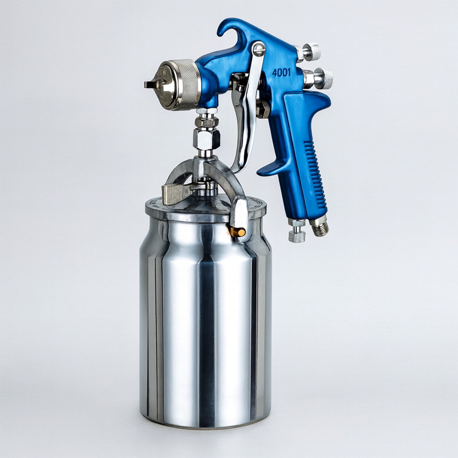 1000 ml 2.0 mm Alttan Depolu Boya Tabancası Hava Basınçlı Sprey Tabanca Metal Kupa Hazneli Boya Alet