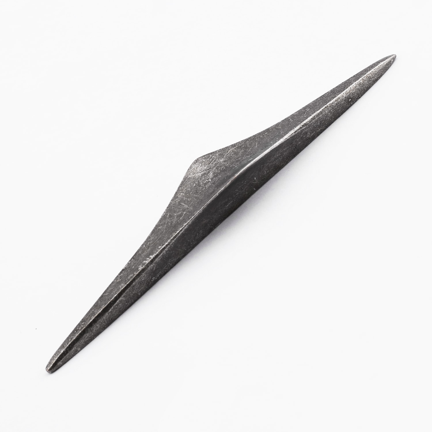 Antik Gümüş Renk Metal Kulp 96 mm - 9.6 cm Mobilya Çekmece Mutfak Dolabı Dolap Kulpları Kulbu Kulpu