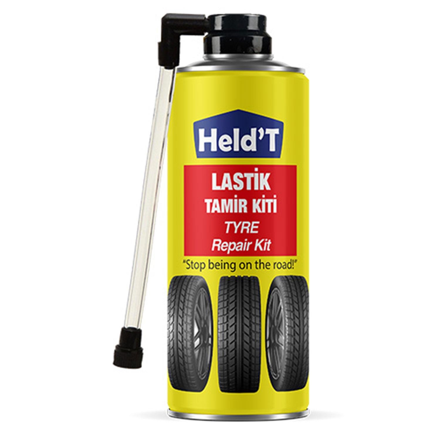 Held'T Lastik Tamir Köpüğü Spreyi Seti Hızlı Yama Spreyi 400 ML