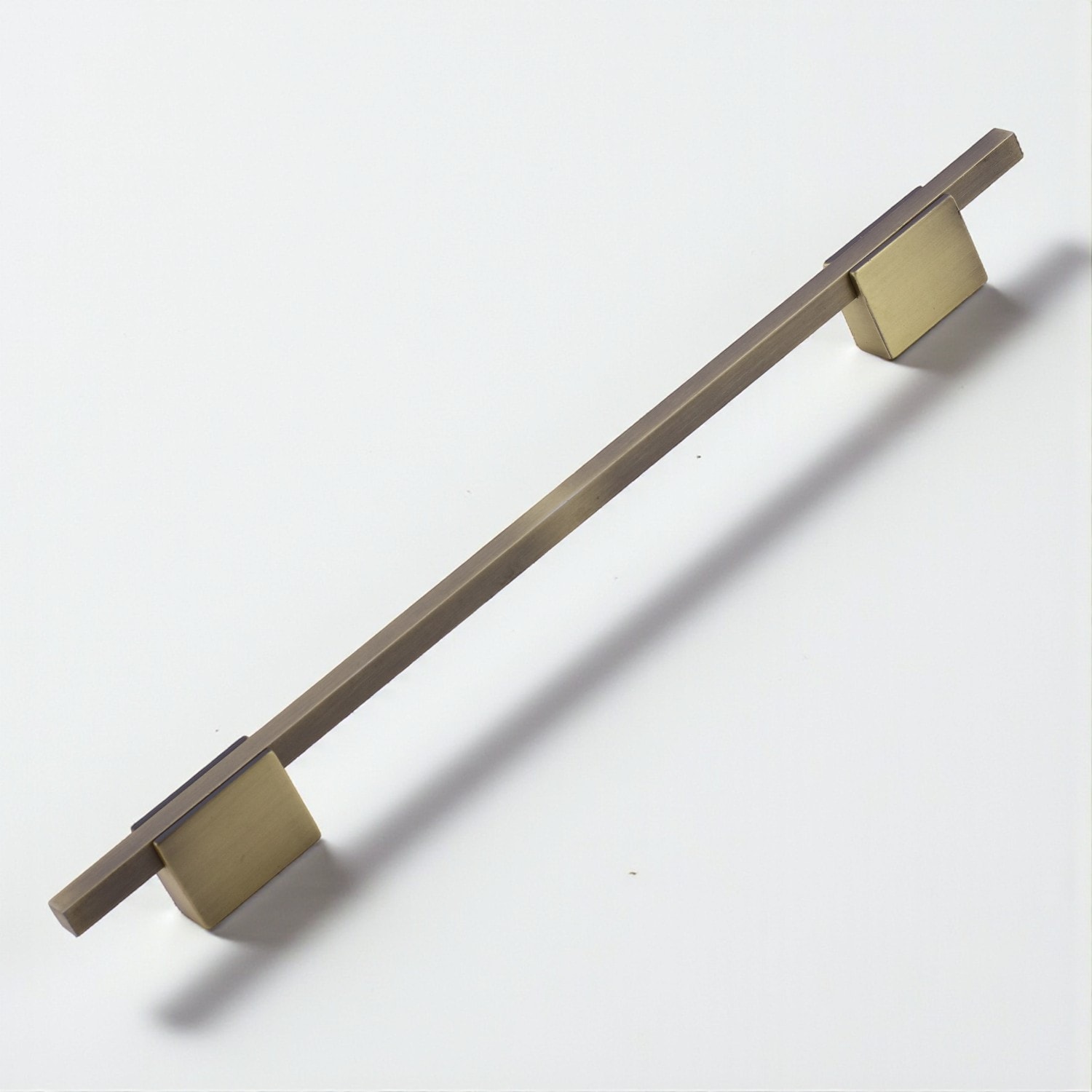 Boyut 320 mm Soft Antik Sarı Renk Metal Dolap Çekmece Kulbu Mutfak Dolabı Kapak Kulpları Mobilya