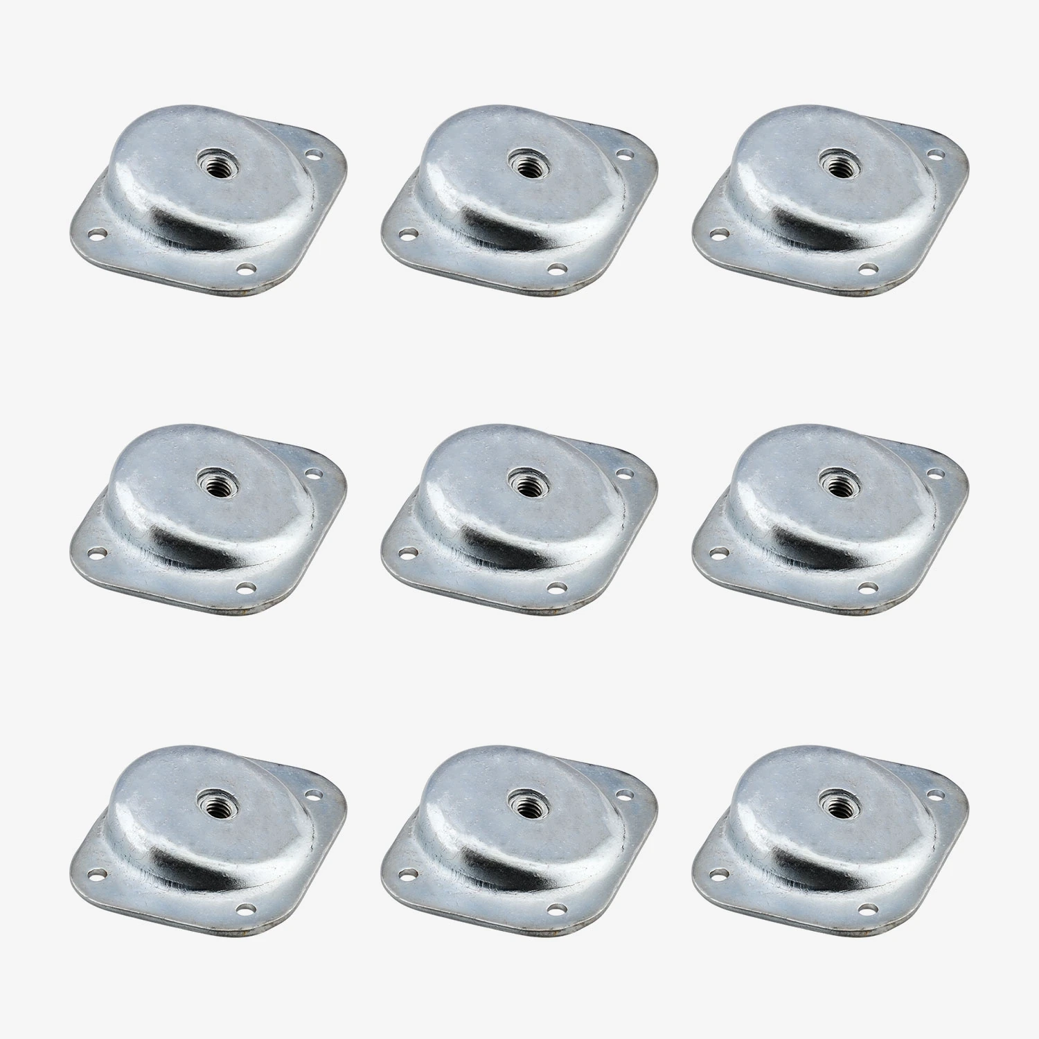 Dereceli Açılı Metal 9 ADET Set Mobilya Ayak Bağlantı Aparatı M8 Sehpa Masa Ayağı Tabanı Montaj