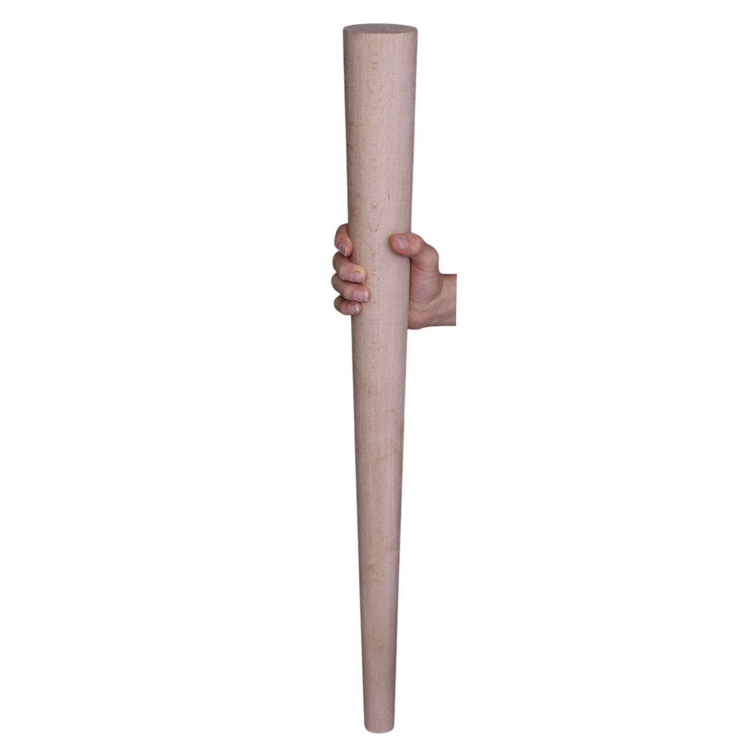 Bohem 75cm Masa Ayağı Ham Ahşap Doğal Boyasız Bağlantı Aparatlı Mobilya Kanepe Sehpa Ayakları