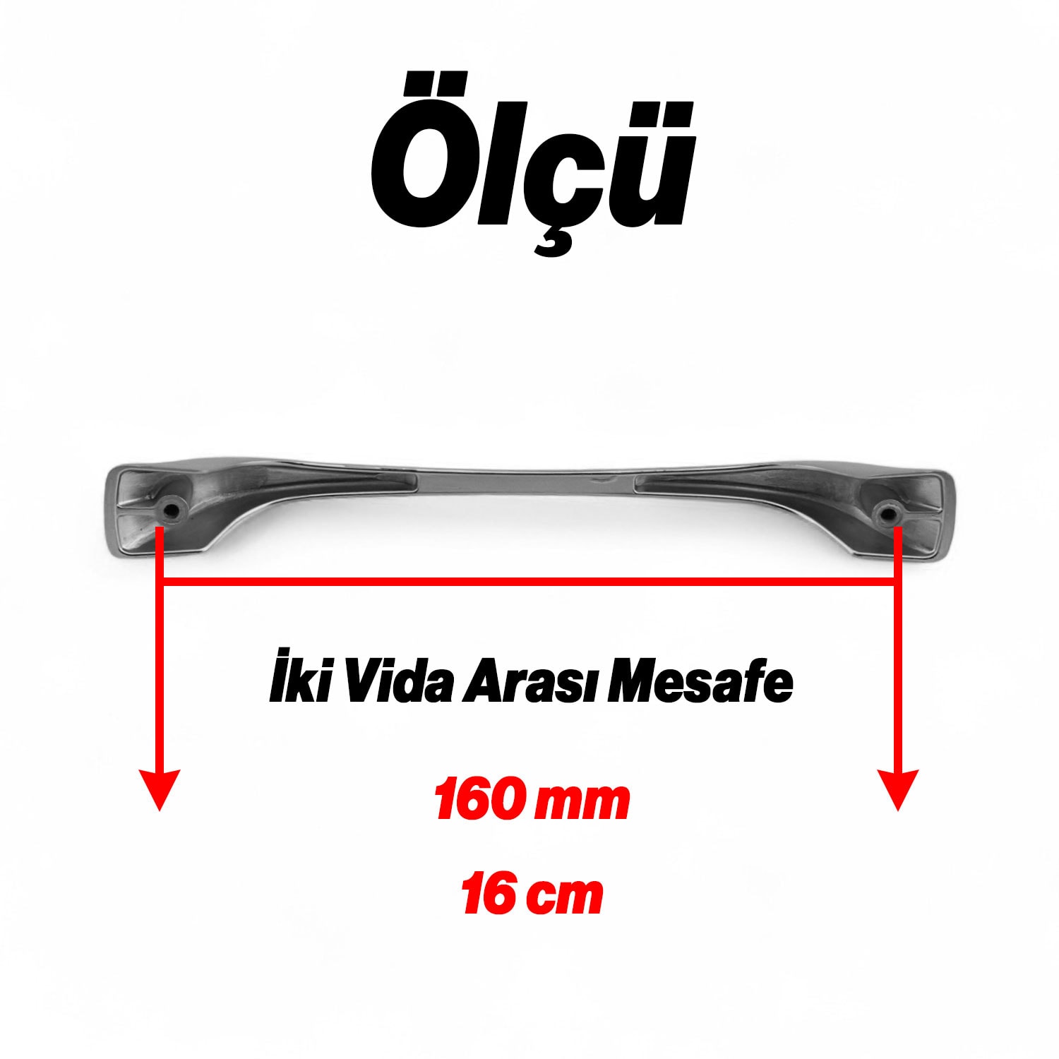 Antik Gümüş Ovit Metal Kulp 160 mm Mobilya Çekmece Mutfak Dolabı Dolap Kapak Kulpları Kulb