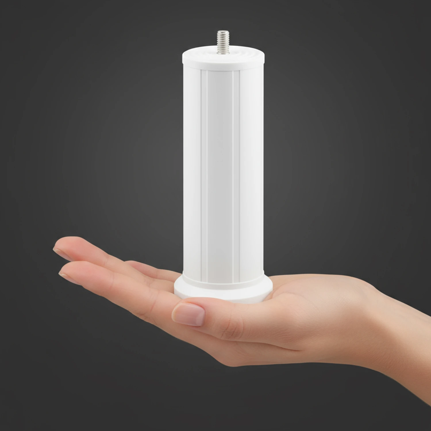 Keson 4 Adet 15 cm Beyaz Plastik Mobilya Baza Tv Ünitesi Yükseltme Ayağı Robot Süpürge Uyumlu