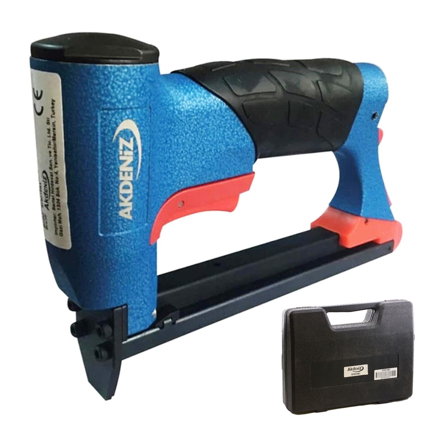 Akdeniz SF8016B3 Profesyonel Havalı Zımba Tabancası Zımba Çakma Makinesi 6-16 mm