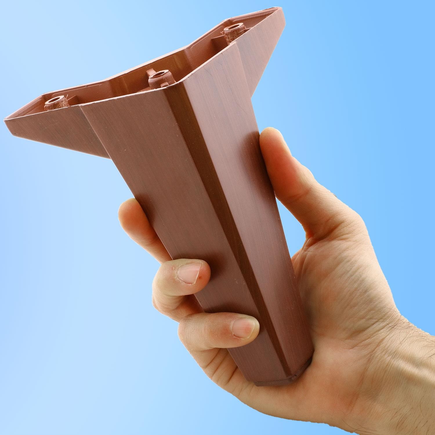 Sedir Lüks Mobilya Kanepe Koltuk Baza Tv Ünitesi Yükseltici Ayağı Ayakları 15 Cm Ahşap Desenli Ayak