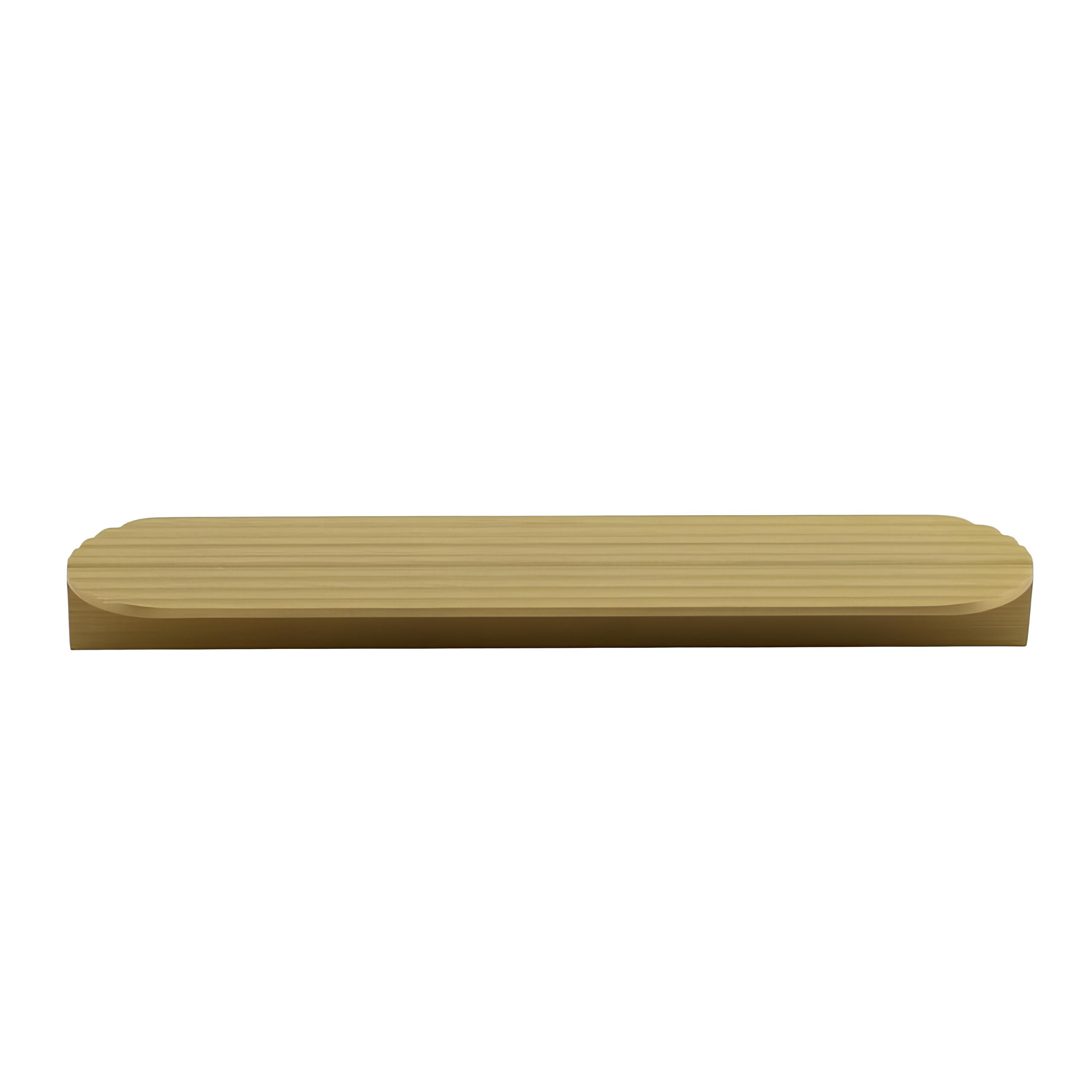 Teke Mat Altın Metal Kulp 224 mm 22,4 cm Mutfak Dolabı Kulbu Kulpu Mobilya Çekmece Dolap Kulpları