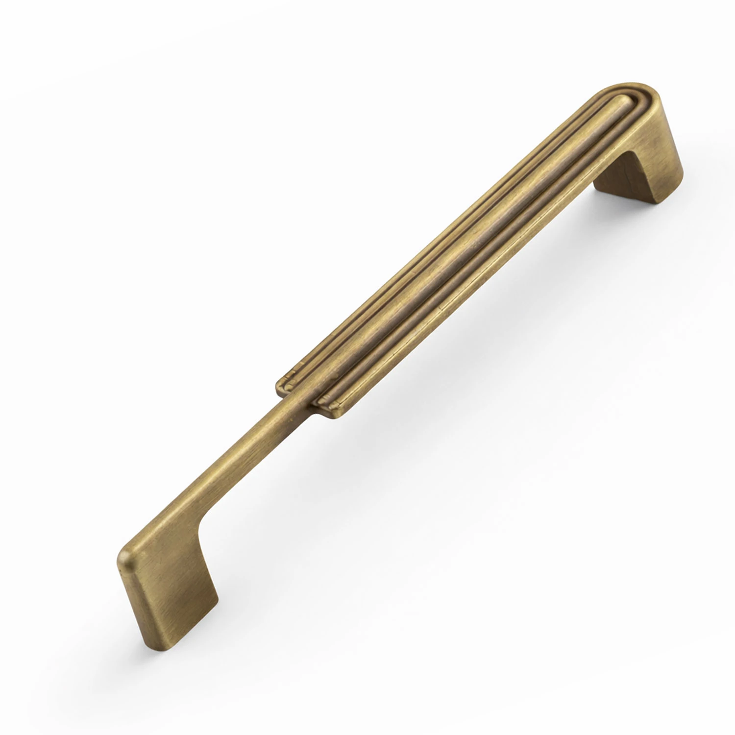 Yıldız 160 mm Antik Sarı Metal Kulp Mobilya Çekmece Dolap Kapak
