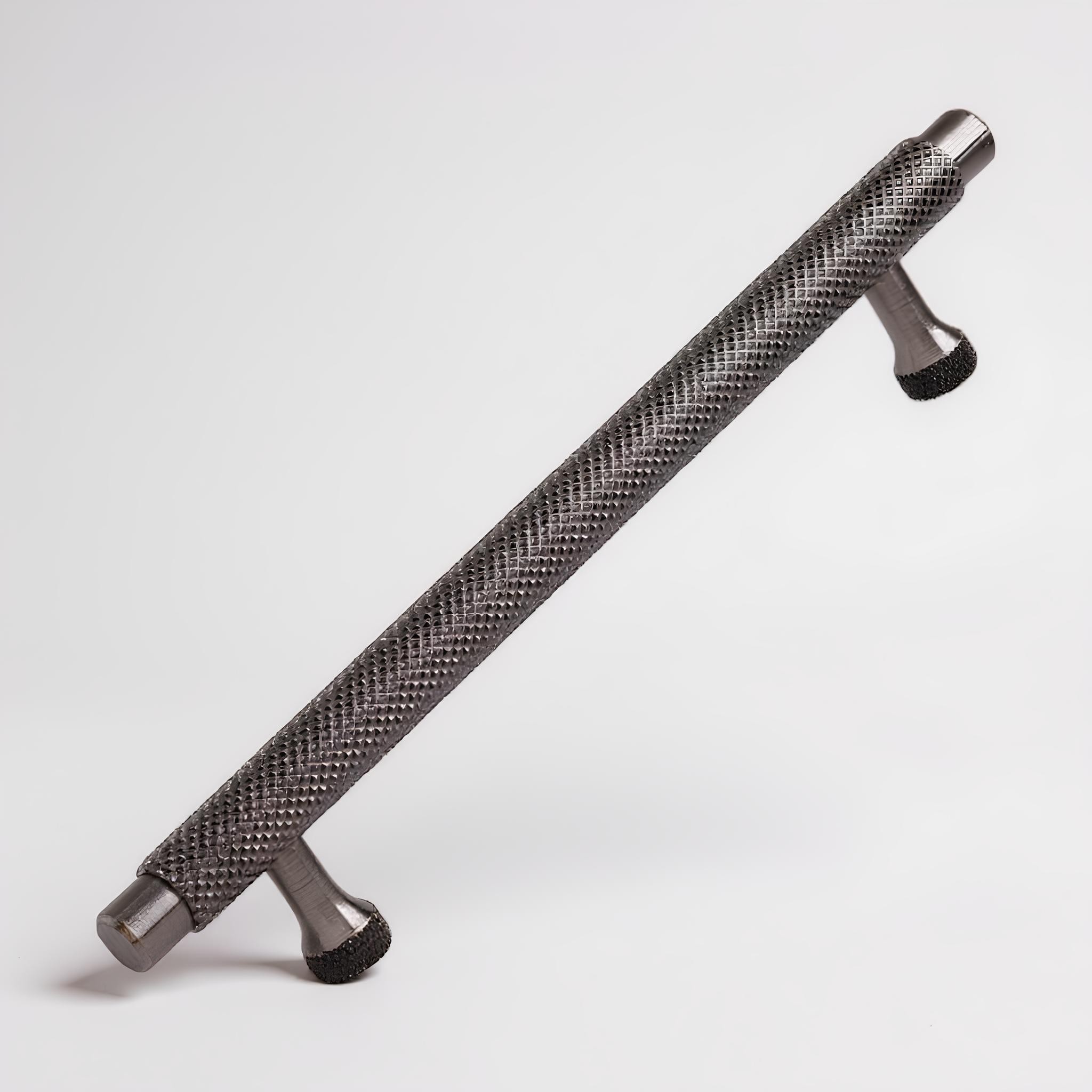 Martin Füme Metal Kulp 128 mm Mobilya Çekmece Mutfak Dolabı Dolap Modern Kapak Kulpları Grip Desen