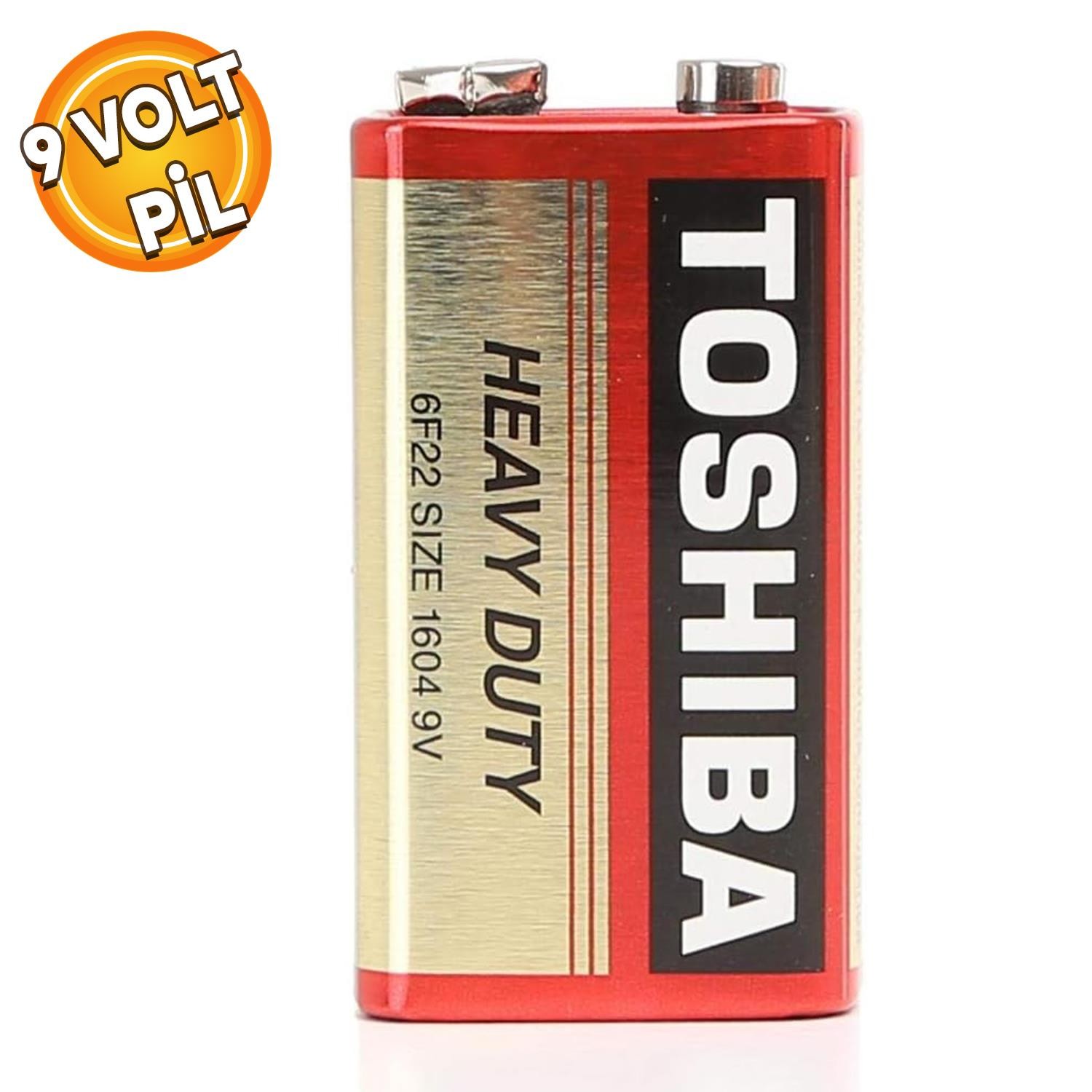 Toshiba Blıster Pil 9 Volt Radyo Teyp Yüksek Volt