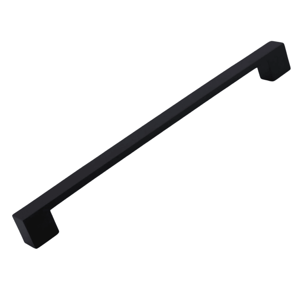 Orta Köprü (224 mm - 22.4 cm) Siyah Metal Mobilya Mutfak Çekmece Dolap Dolabı Kulbu Kulpu Kulpları