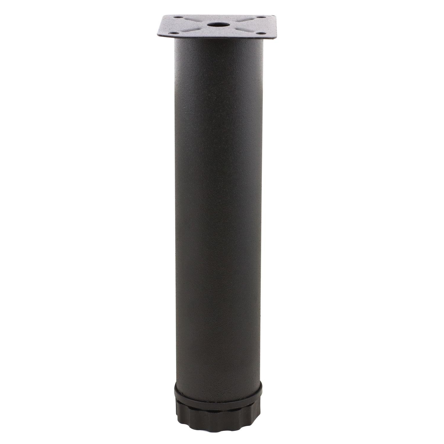 Mobilya Kanepe Konsol Koltuk Metal Destek Ayağı Ayarlanabilir 20 Cm Siyah Metal Ayakları (8 ADET)