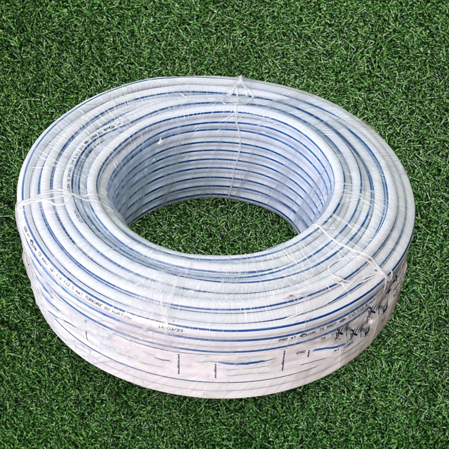 Bahçe Hortumu 3 Katlı Sağlam 25 Metre Çeşme Su Sulama Hortum Araç Araba Yıkama 12.5 mm 1/2"