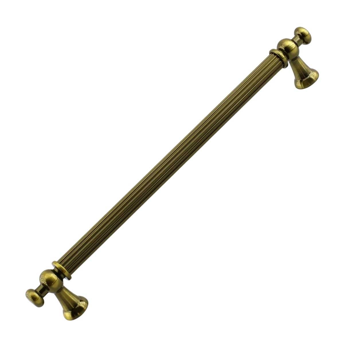 Selçuklu Antik Sarı Metal Kulp 224 mm Mobilya Çekmece Mutfak Dolabı Dolap Kapak Kulpları Kulb Kulpu