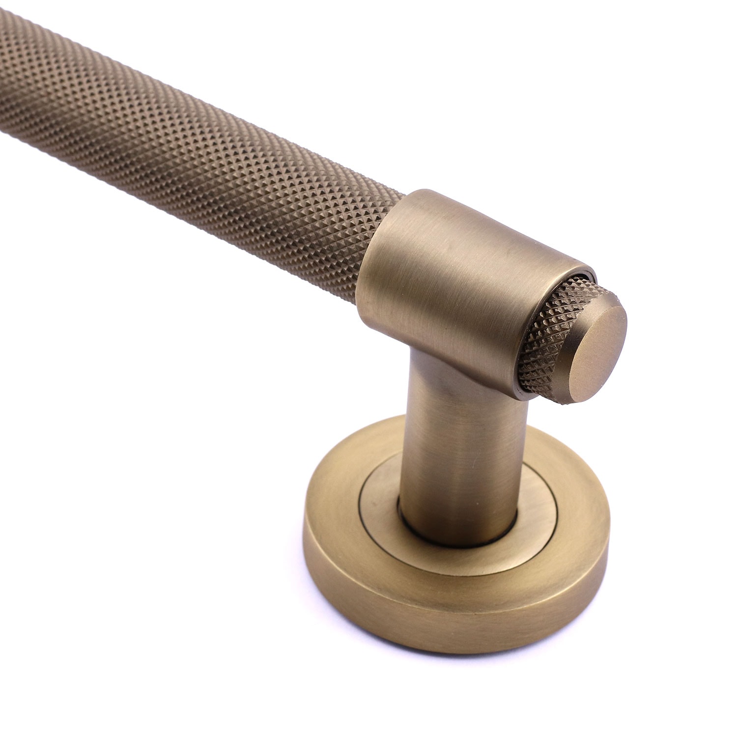 Punch Mat Antik Sarı 25 cm Sürgülü Kapı Çekme Kolu Tutma Kulpu Kulbu Çelik Dış Kapı Tutamağı Kol