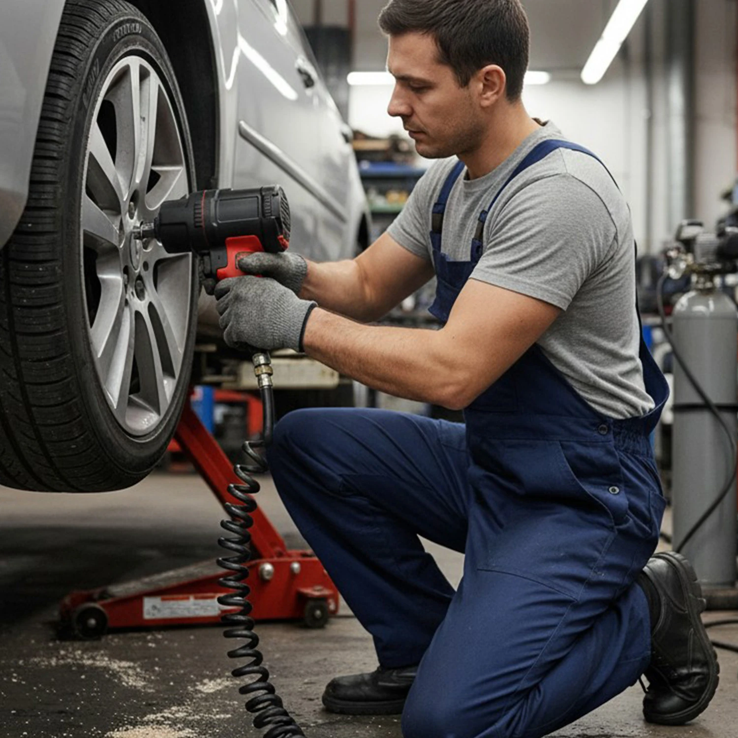 Havalı Somun Sökme Aleti 1/2 İnç 1500Nm 153Kgm Profesyonel Darbeli