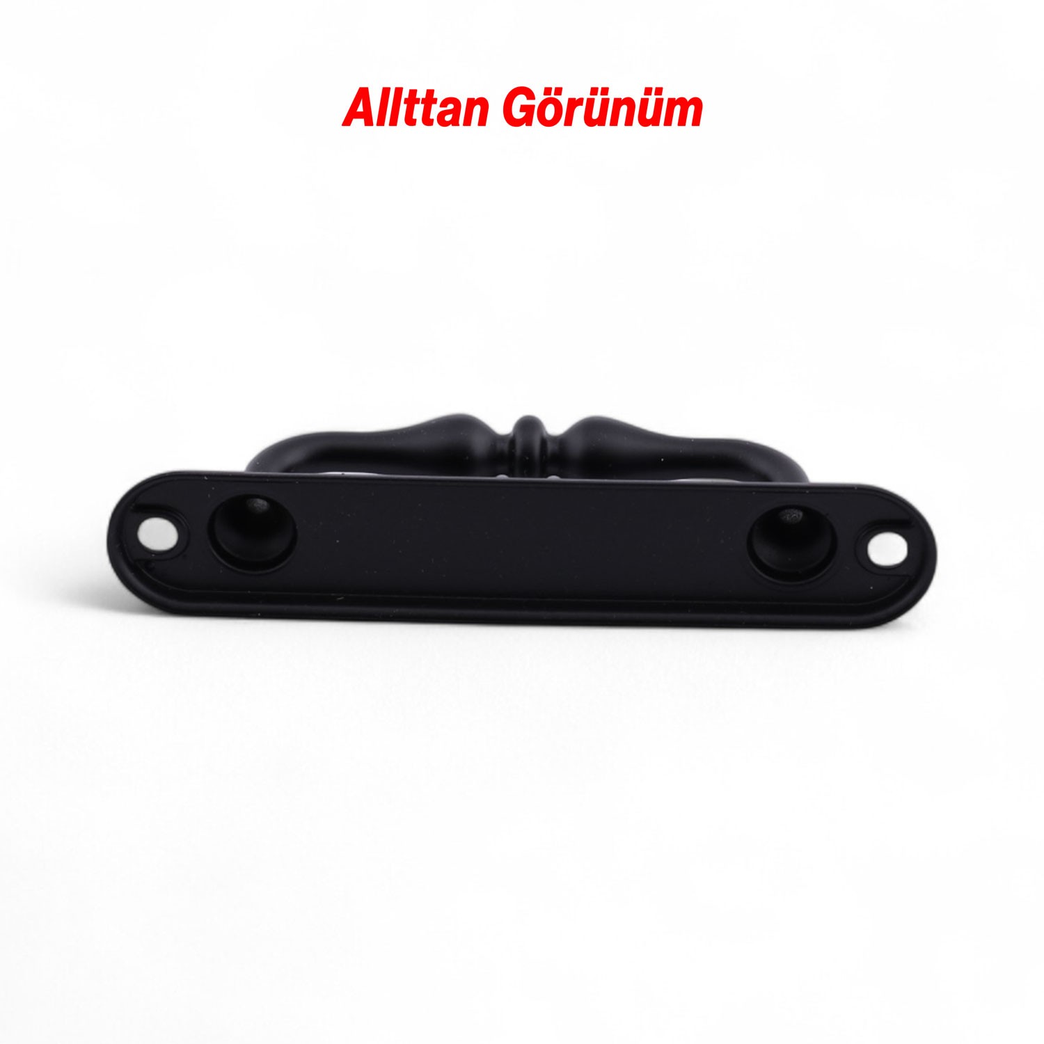 Siyah Metal Kapı Çekme Kolu 12 cm Dolap Saclı Mobilya Dolap Çekmece Tutamağı Kulp Kulpları