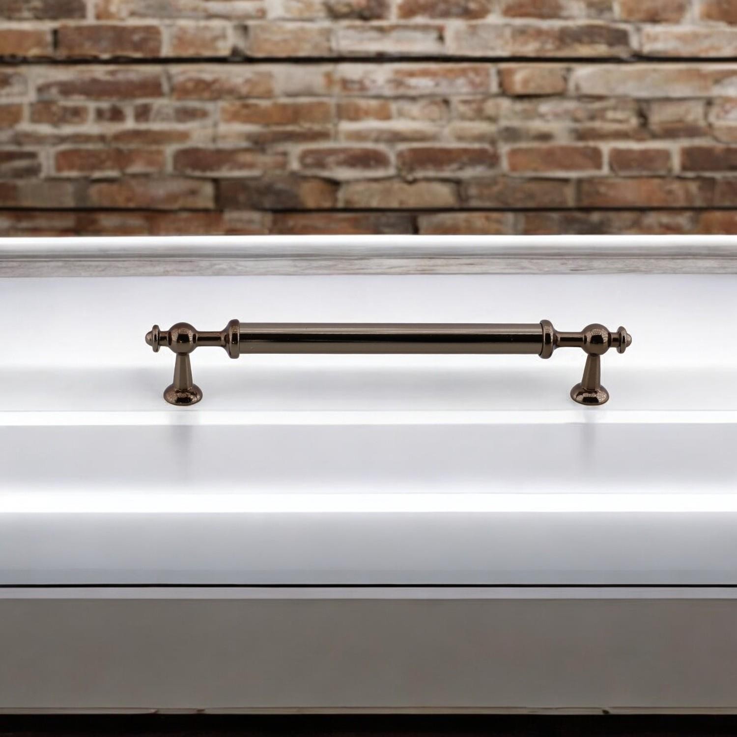 Nesil Bronz Metal Kulp 160 mm- 16 cm Mobilya Çekmece Mutfak Dolabı Dolap Kulpları Kulbu Kulpu