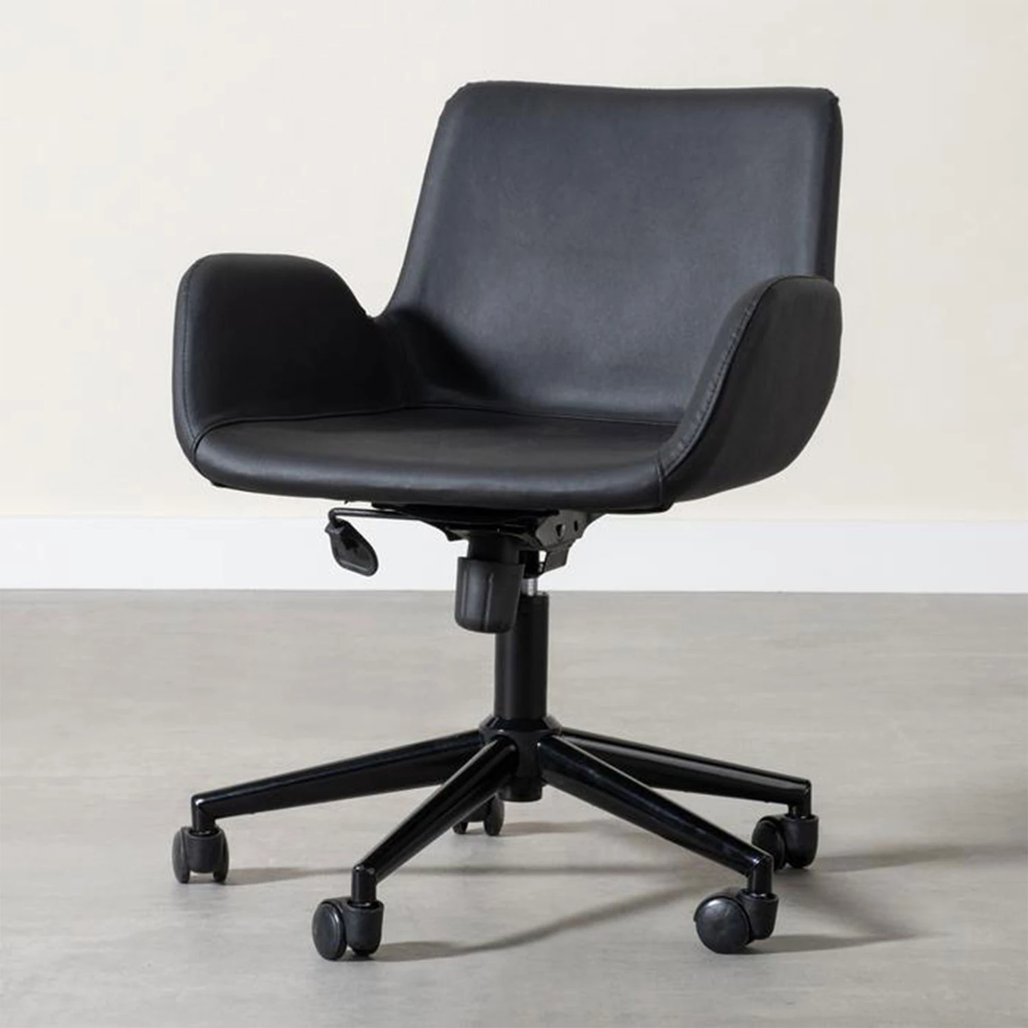 Koltuk Tekeri Dönerli M8 Civatalı Siyah Renk Dayanıklı Plastik Mobilya Sandalye Ofis Yedek Tekerlek