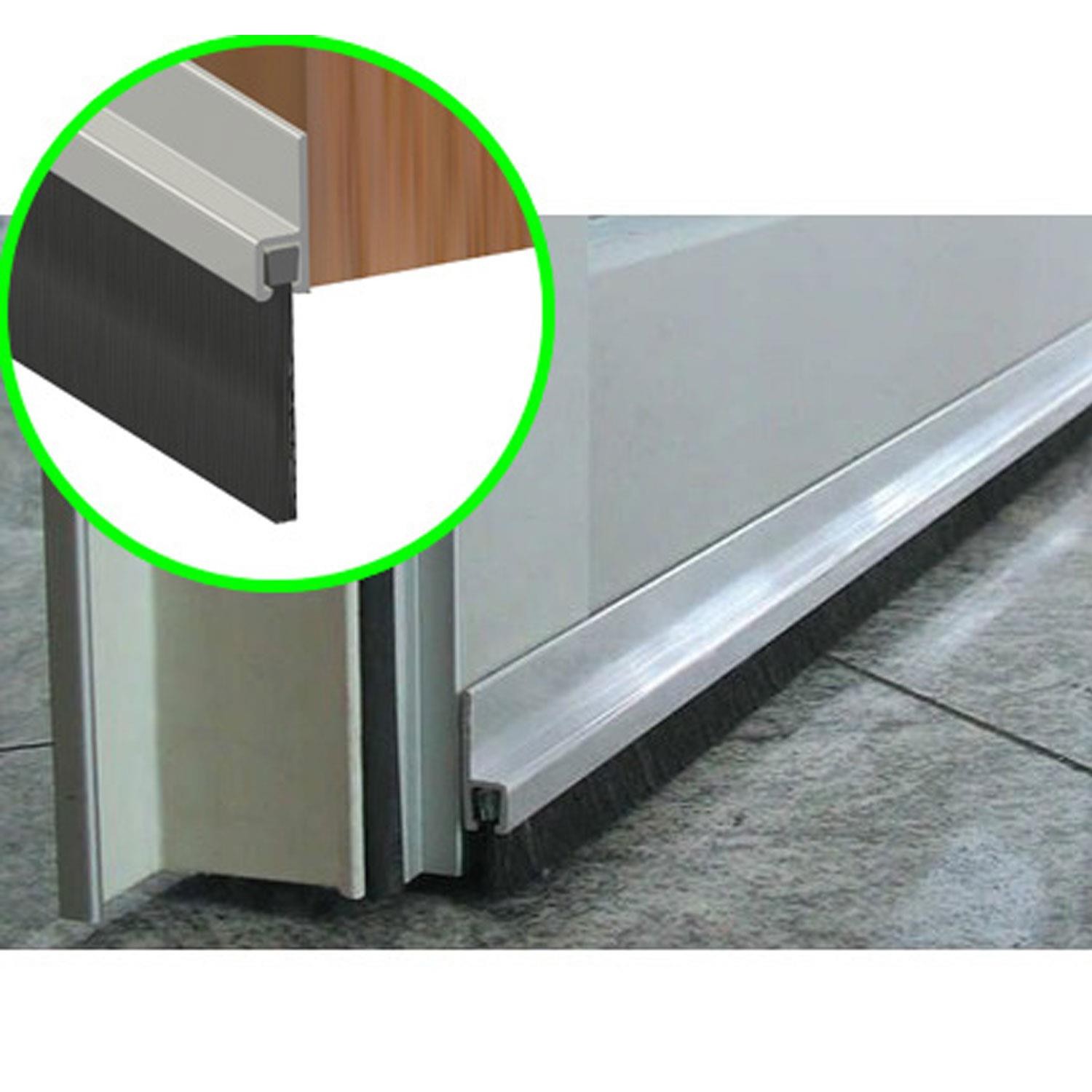 Doğuş Kapı Altı Fırçası H Tipi Yandan Monte 90 cm Metal Fırça