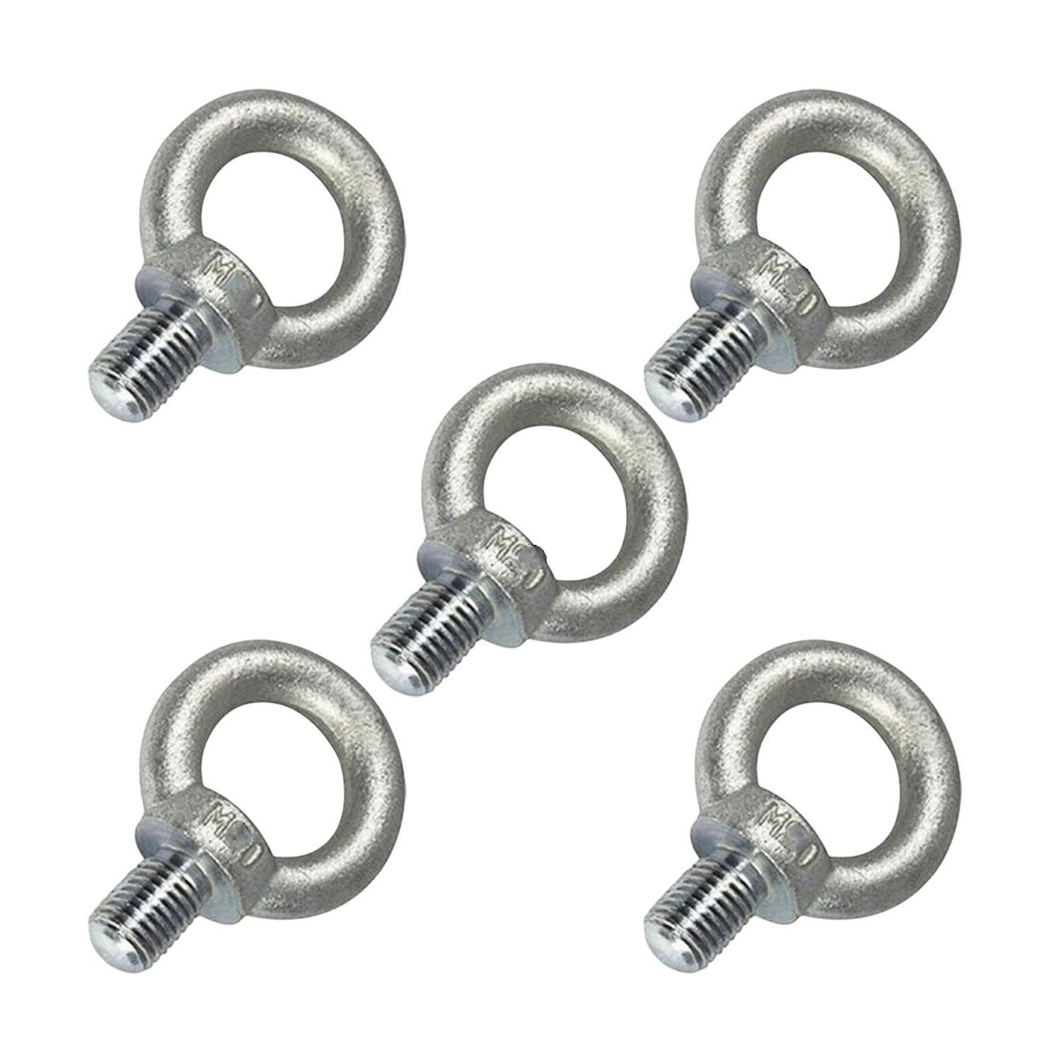 Aybolt 8 mm 5 ADET Halka Civata Metal Askı Civatası Paslanmaz Çelik Montaj İçin Sabitleme Elemanı