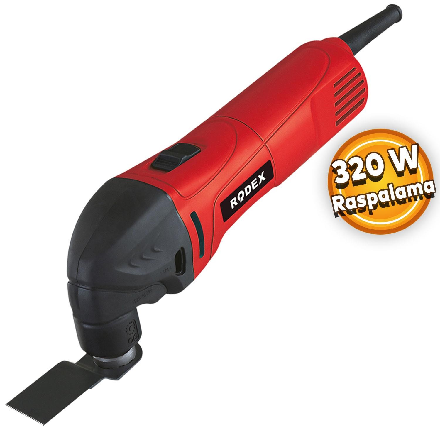 Rodex RDX137 Çok Amaçlı Raspalama Makinası