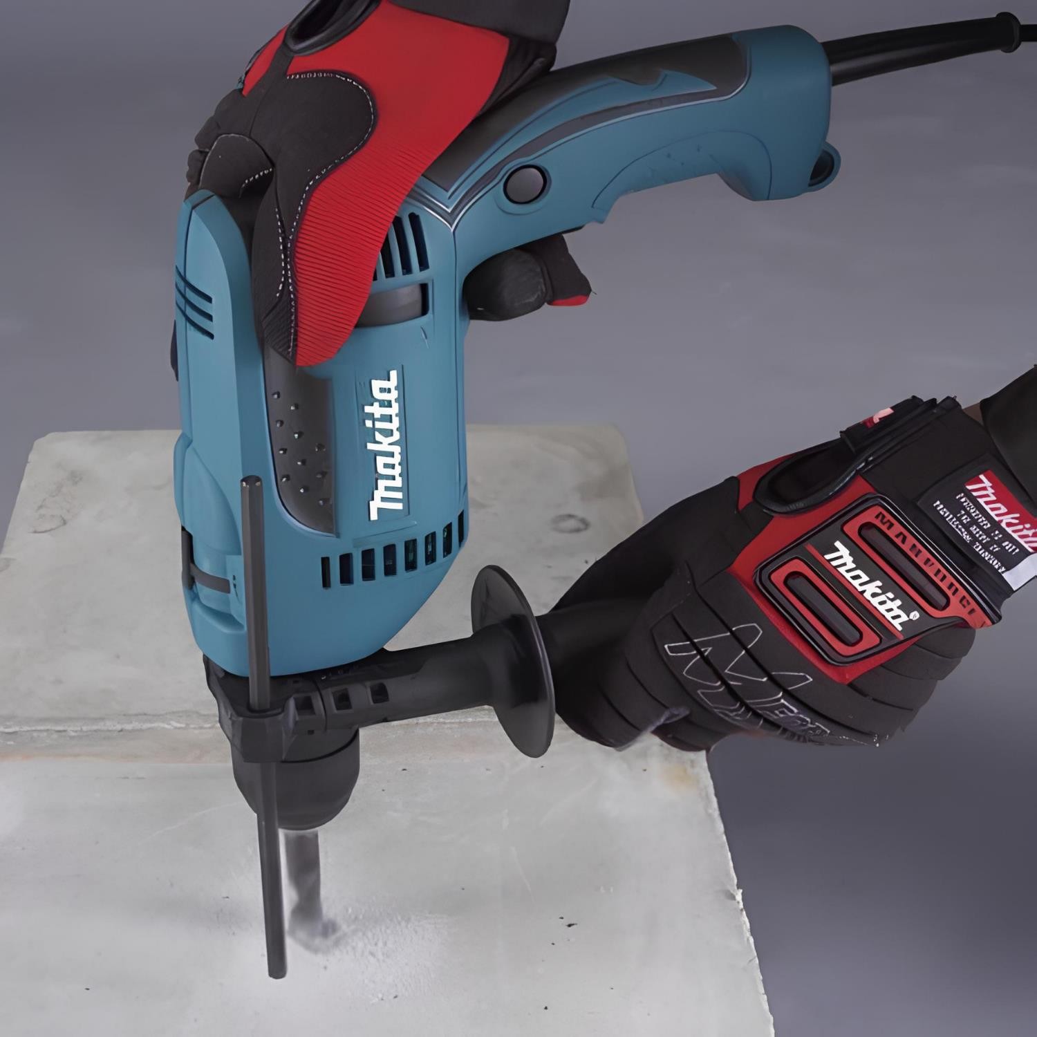 Makita HP1640 Darbeli Matkap Metal Beton Ahşap Kırıcı Delici Hilti 680 W