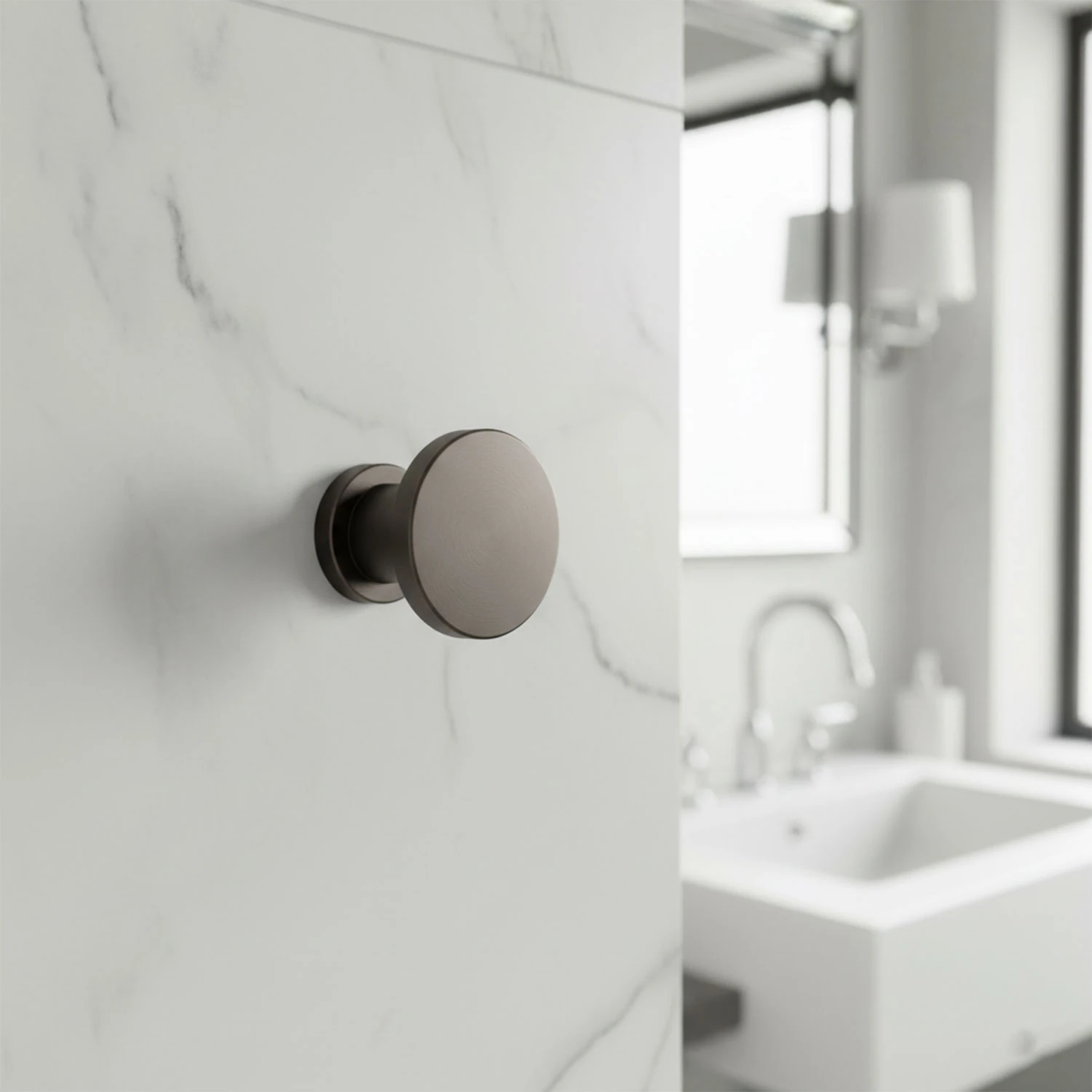 Alex 70 mm Füme Askı Askılık Duvar Vidalı Çanta Elbise Asma Portmanto Vestiyer Banyo Mutfak Askısı