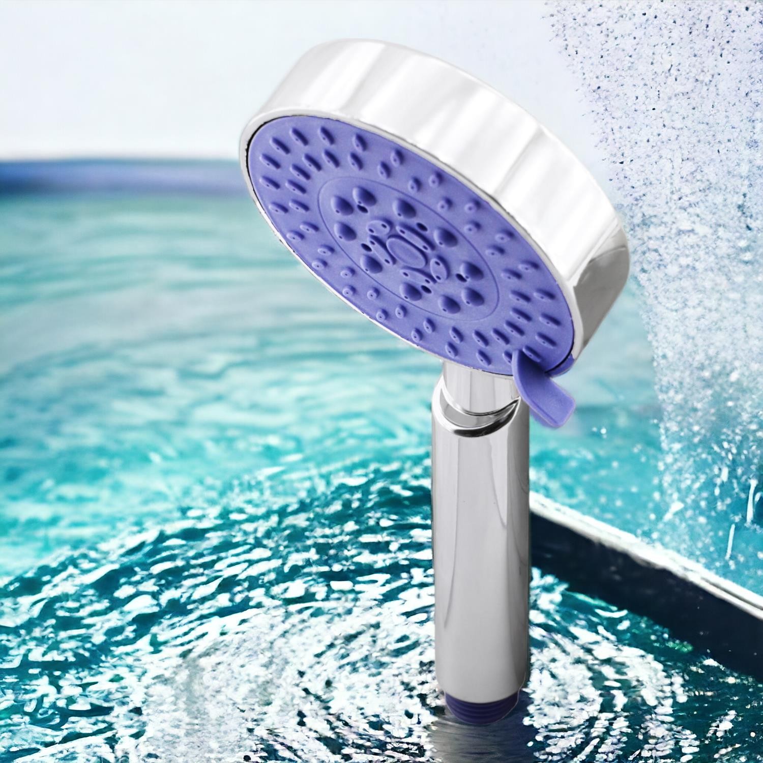 Banyo Telefon Aksesuar Tek Duş Başlığı Klasik 4 Fonksiyonlu Su Fışkırtma El Fiskiye Fışkiye