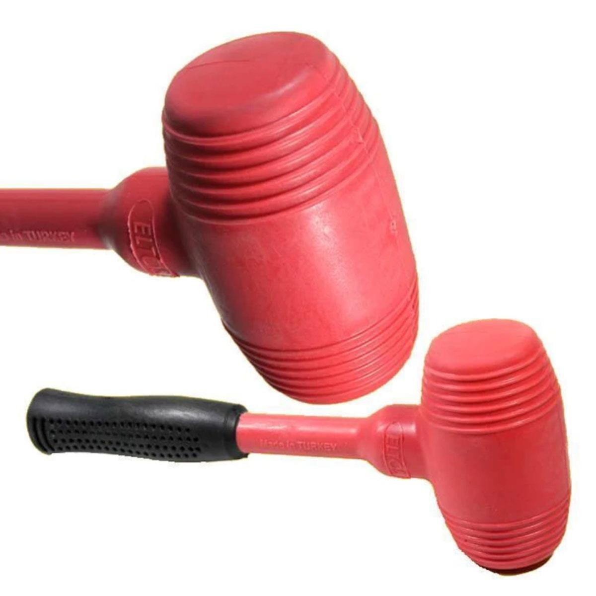 Eltos Çift Renkli Tokmak Plastik Tokmak 70 mm