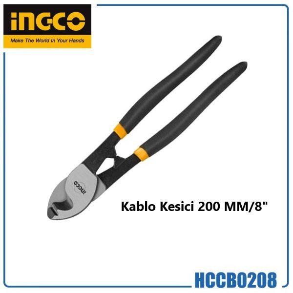 İNGCO Kablo Kesme Sıyırma Pensesi 8" 200 mm