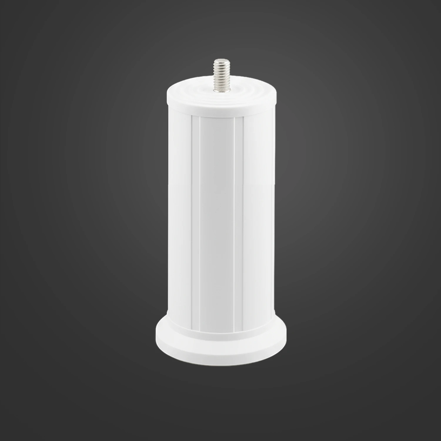 Keson 1 Adet 12 cm Beyaz Plastik Mobilya Baza Tv Ünitesi Yükseltme Ayağı Destek Ayağı 