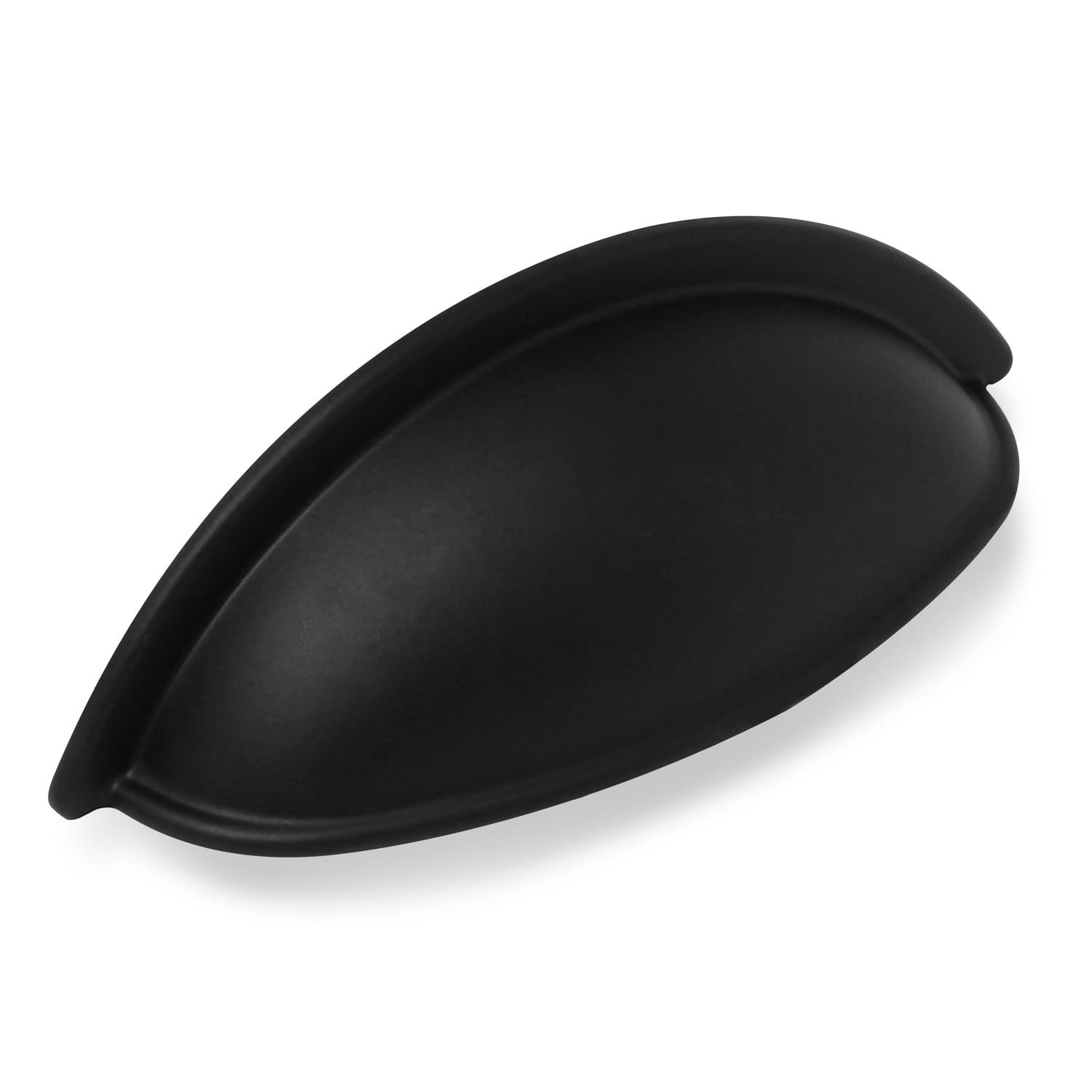 Midye Çekmece Dolap Dolabı Kulpu Kulbu 64 Mm Siyah Rustik Metal Kulpları (4 ADET) Mobilya Mutfak