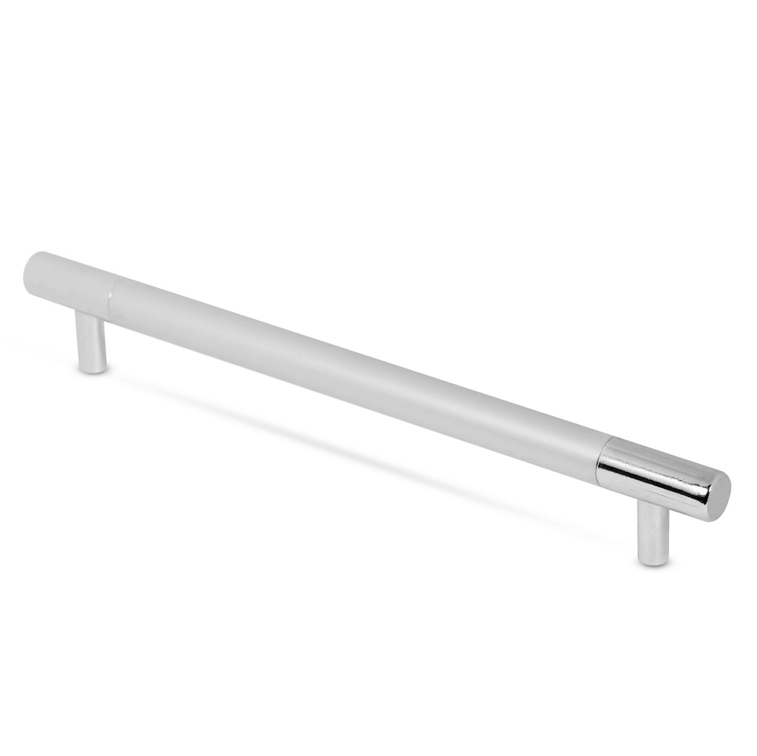 Hitit Çekmece Dolap Dolabı Kapak Kulpu Kulpları Kulbu (192 MM-192.2 CM) Mat Krom Kulp Mobilya Mutfak