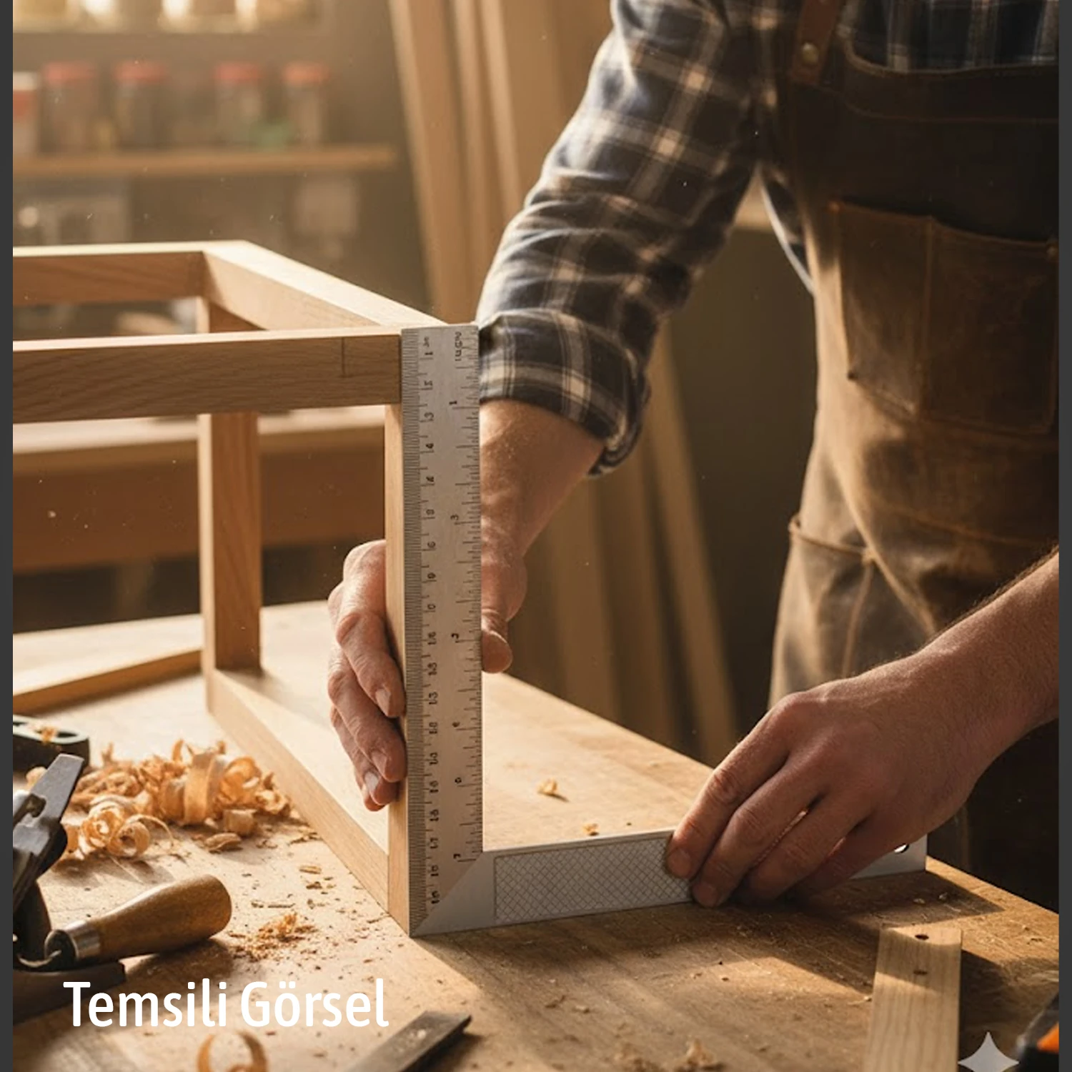 Alüminyum 20 cm 8 inch Kaynakçı L Gönye Marangoz Fayansçı Kaynakçı L Cetveli