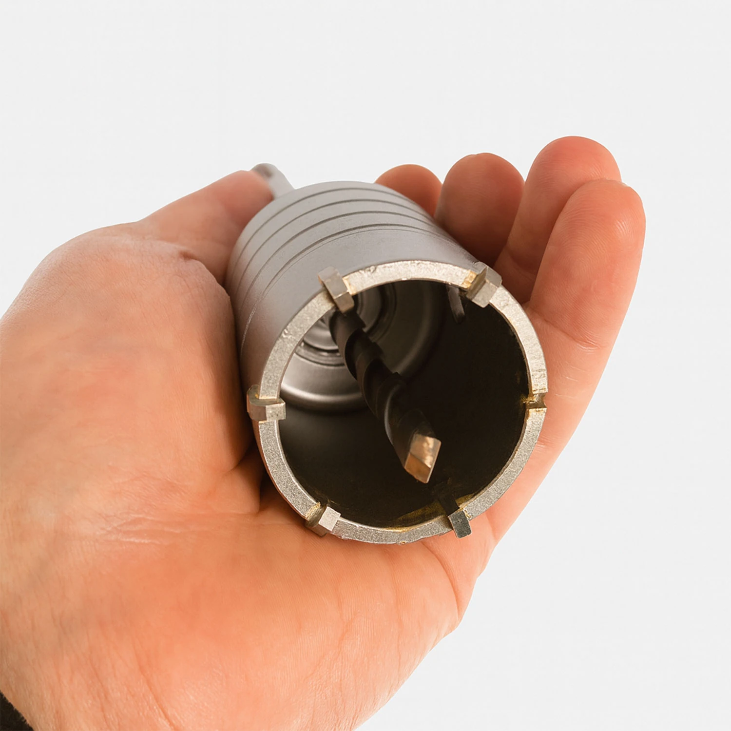 Elmas Beton Delme Pançı 50MM SDS Profesyonel İnşaat Usta Tipi Dayanıklı Hızlı Kesim Delme Aparatı