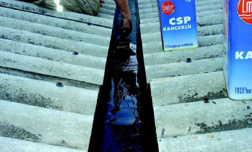 Emülzer CSP Kauçuklu Bina Teras Çatı Bodrum Su Yalıtım Zifti 4.5 Kg