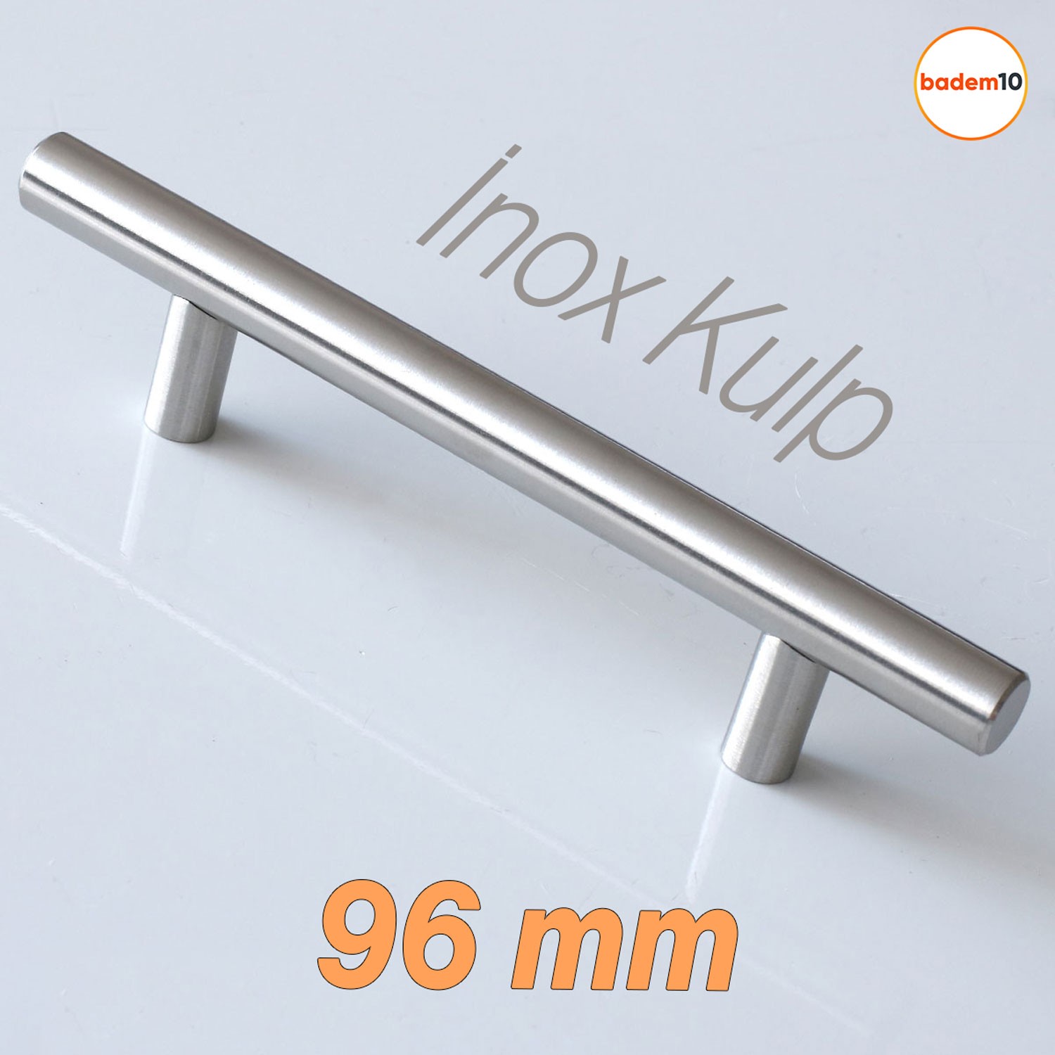 Alteta (96 mm - 9.6 cm) İnox Metal Mobilya Mutfak Çekmece Dolap Dolabı Kulbu Kulpu Kulpları