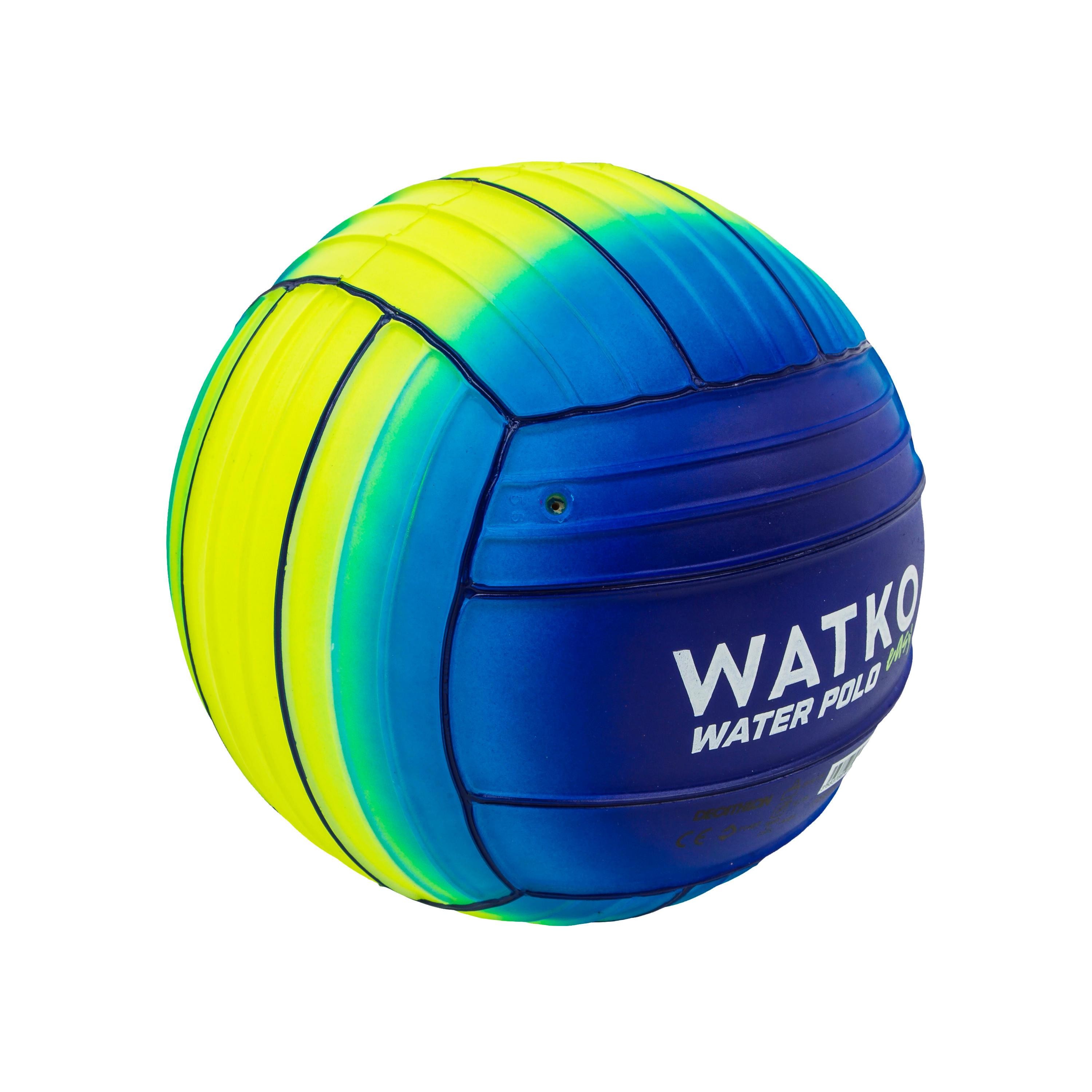 Watko Havuz Deniz Su Topu Büyük Boy Water Polo Mavi Yeşil Sarı