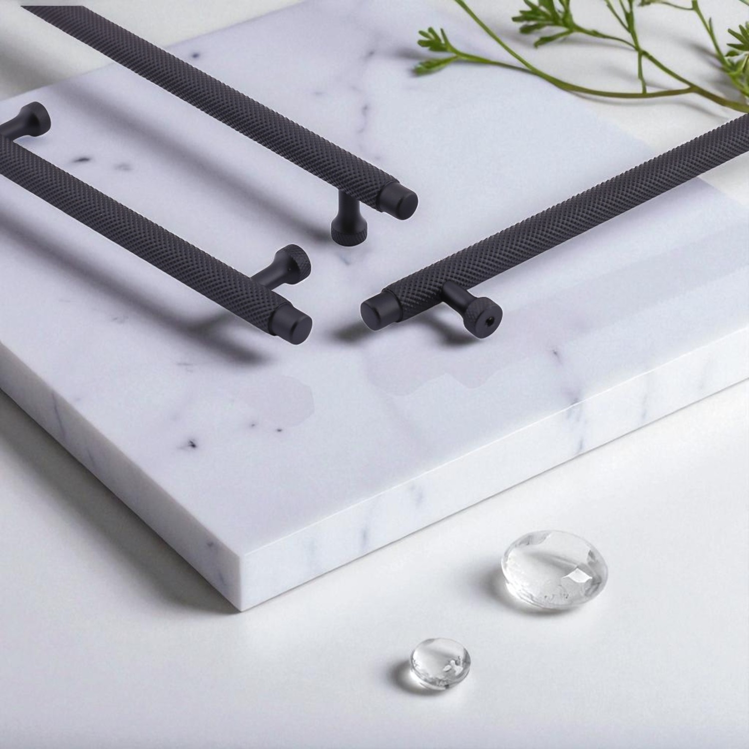 Martin Siyah Metal Kulp 128 mm Mobilya Çekmece Mutfak Dolabı Dolap Modern Kapak Kulpları Grip Desen