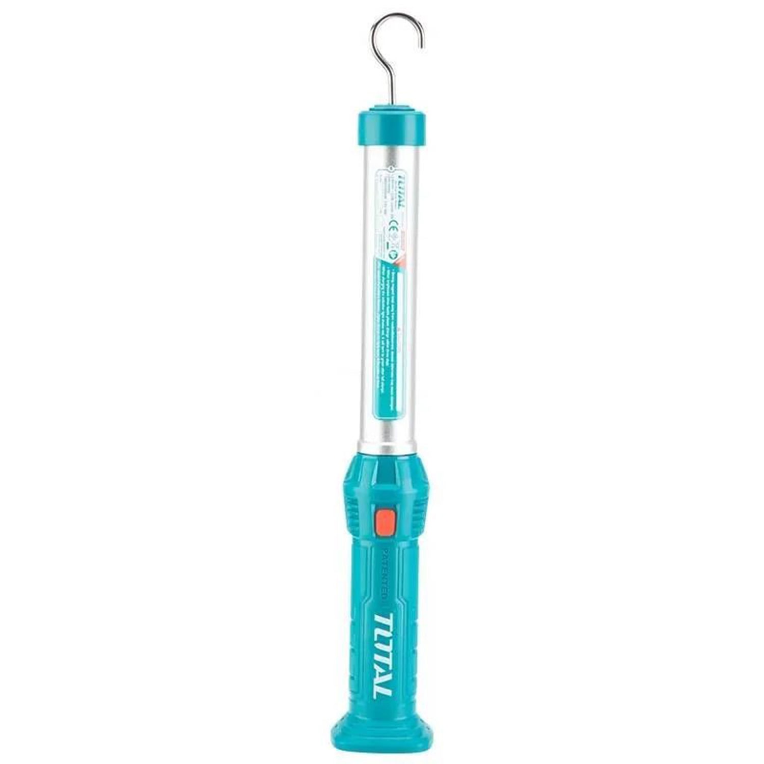Total TWLI35261 Şarjlı Askılı Mıknatıslı Led Lamba Çalışma Işığı 300 Lümen 3.5W Usb Şarjlı Lion Pil