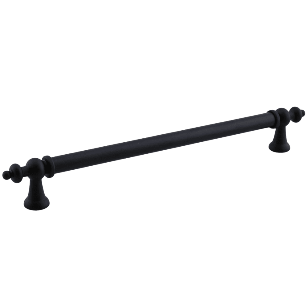 Osmanlı (192 mm - 19.2 cm) Mat Siyah Metal Mobilya Mutfak Çekmece Dolap Dolabı Kulbu Kulpu Kulpları